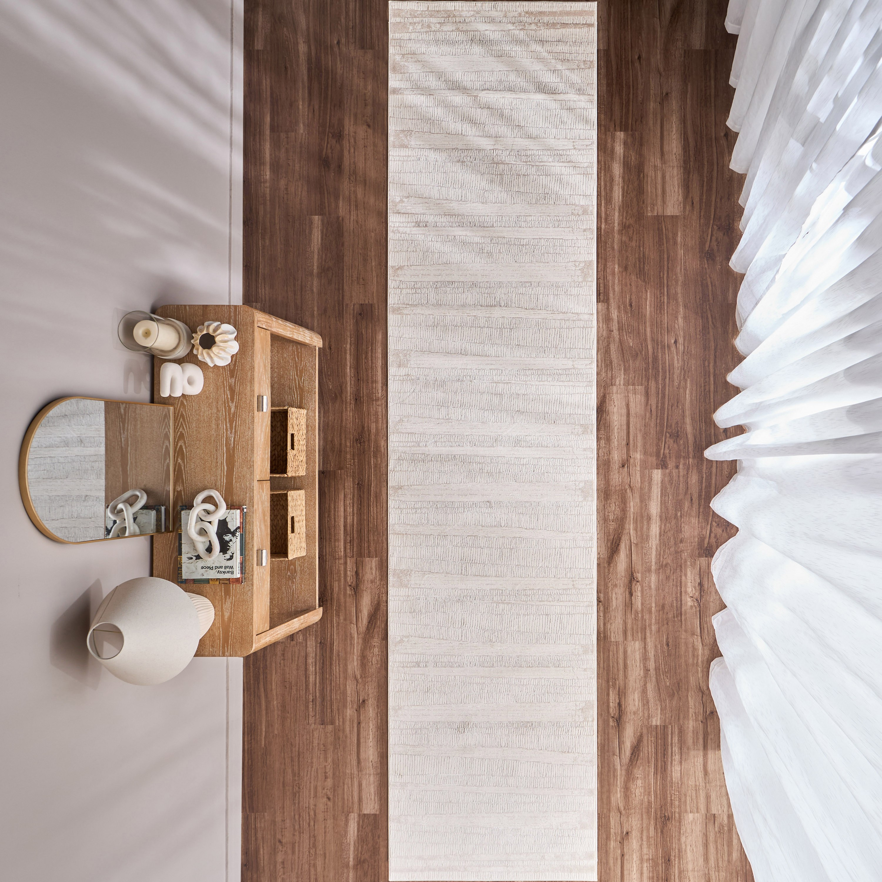 سجادة - كيرا - 100x400 سم-household-rugsandcarpets-rugs-image-1