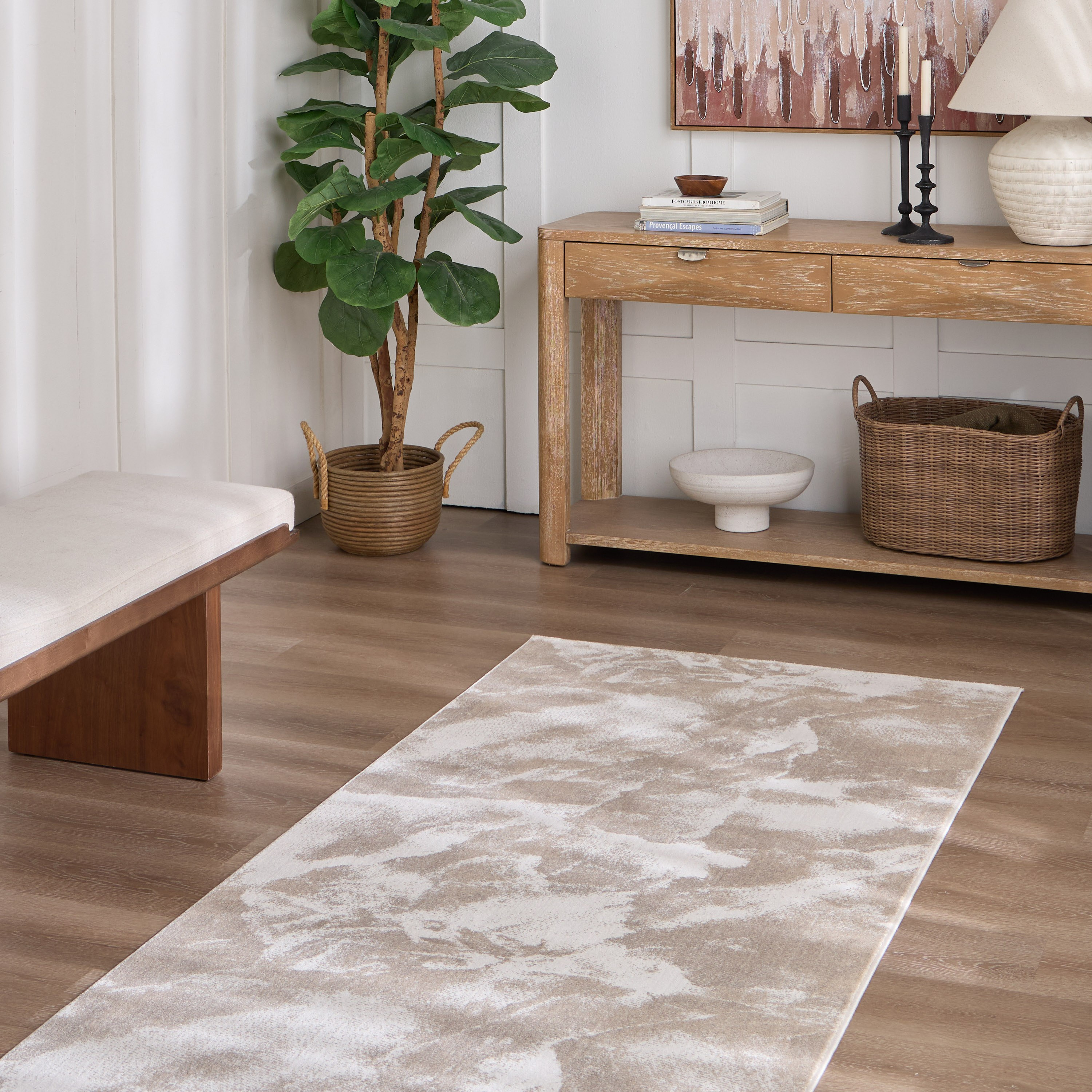 سجادة - فيلدر - 100x400 سم-household-rugsandcarpets-rugs-image-4