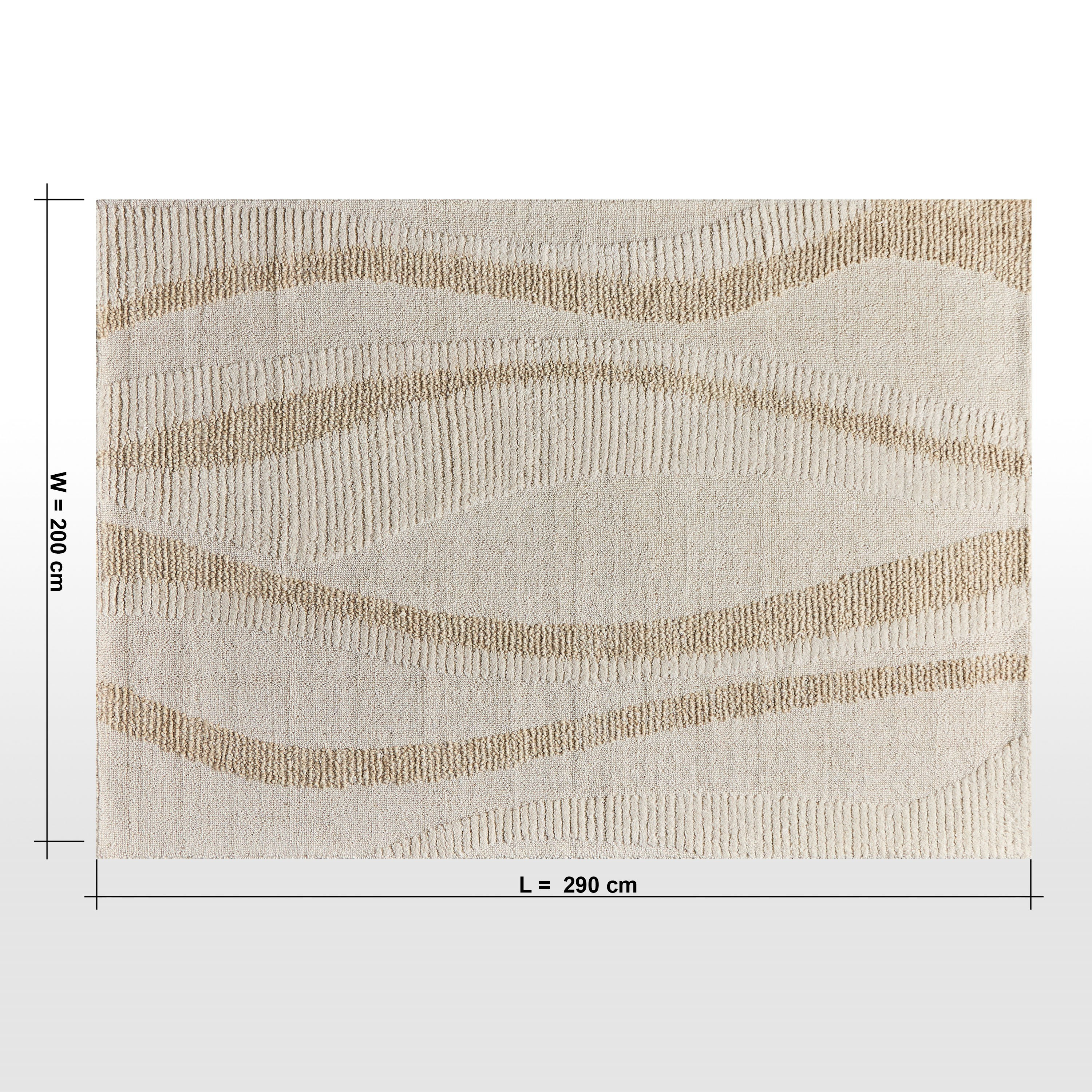 سجادة صوف مصنوعة يدويًا - ديون - 200x290 سم-household-rugsandcarpets-rugs-image-6
