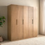 Soleil 5-Door Wardrobe-furniture-bedroom-wardrobes-image-1