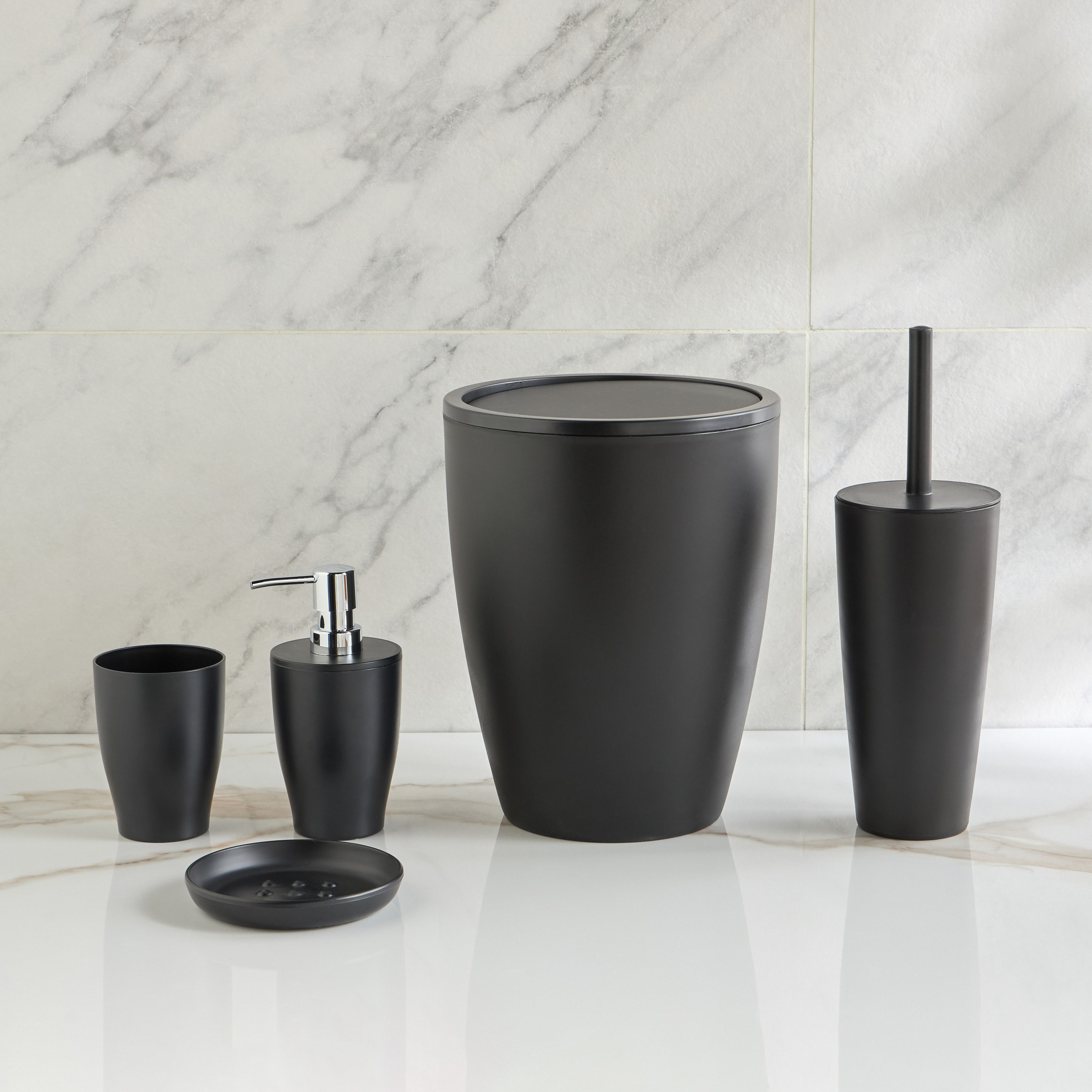 Pure 5-Piece Bath Accessory Set-household-bathandlaundry-bathaccessories-bathaccessorysets-image-1