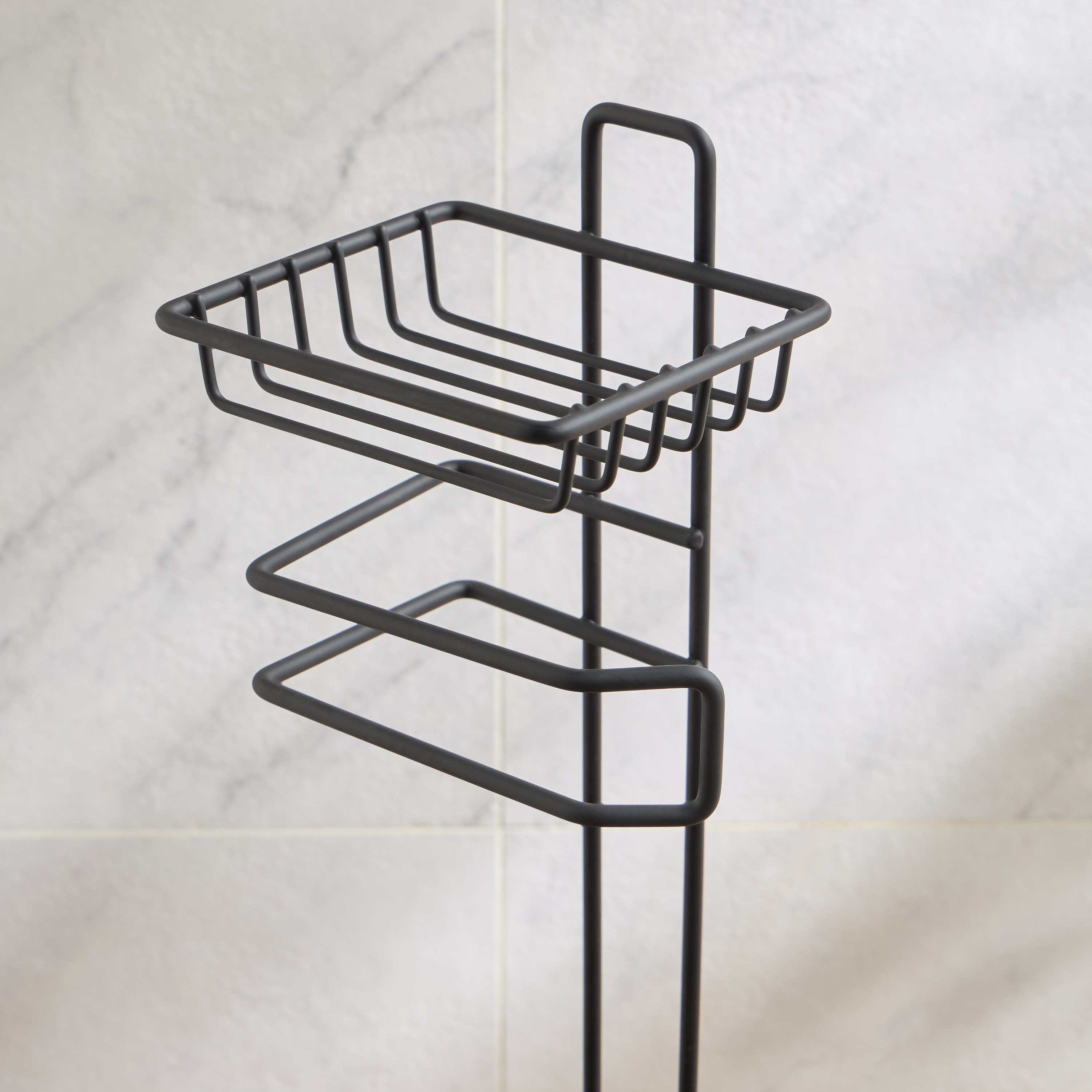 سلة نفايات وحامل مناديل حمام وفرشاة تنظيف المرحاض - نورا-household-bathandlaundry-bathroomorganizing-toiletpaperholders-image-5