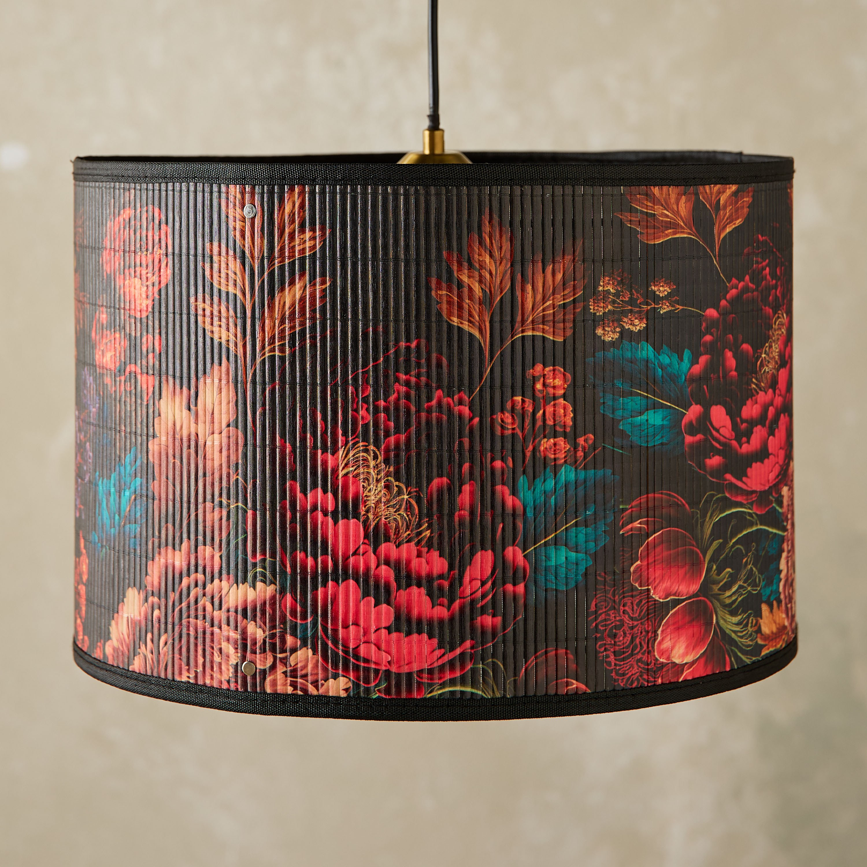 غطاء مصباح من الخيزران - ميكس آند ماتش - 26 سم-household-lighting-ceilinglamps-pendantlamps-image-1