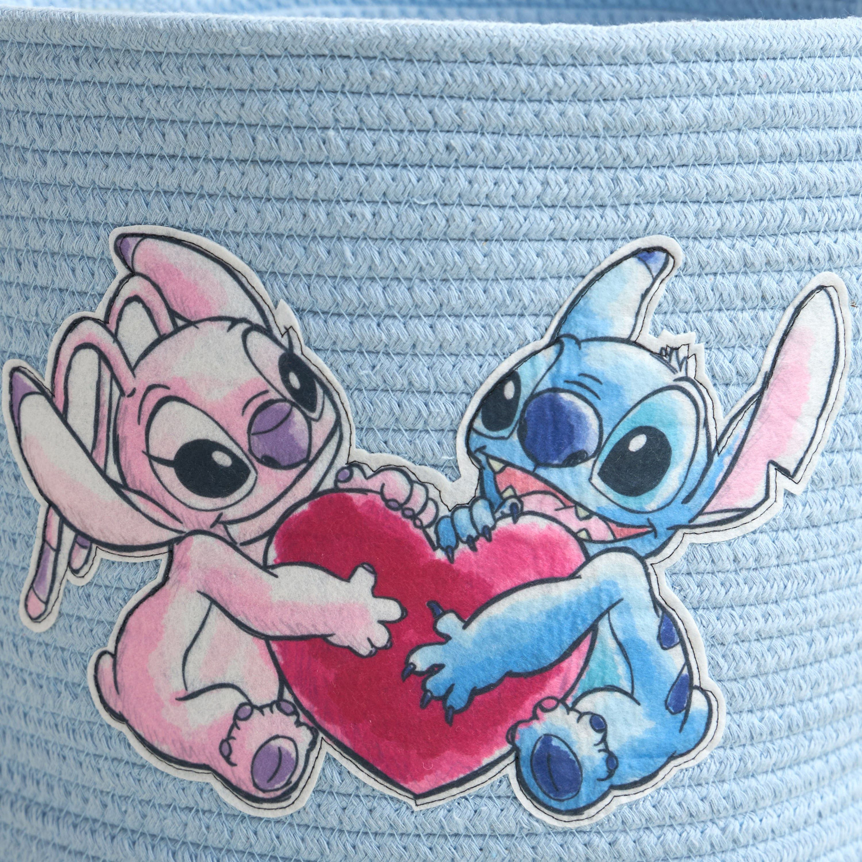 Stitch Storage Basket - 30x30x25 cm-babyandkids-bathandstorage-storage-binsandbaskets-image-2