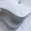 Ergonomic Polyurethane Memory Foam Shoulder and Neck Support 1-Piece Pillow - 37x63 cm-household-bedding-pillows-image-2