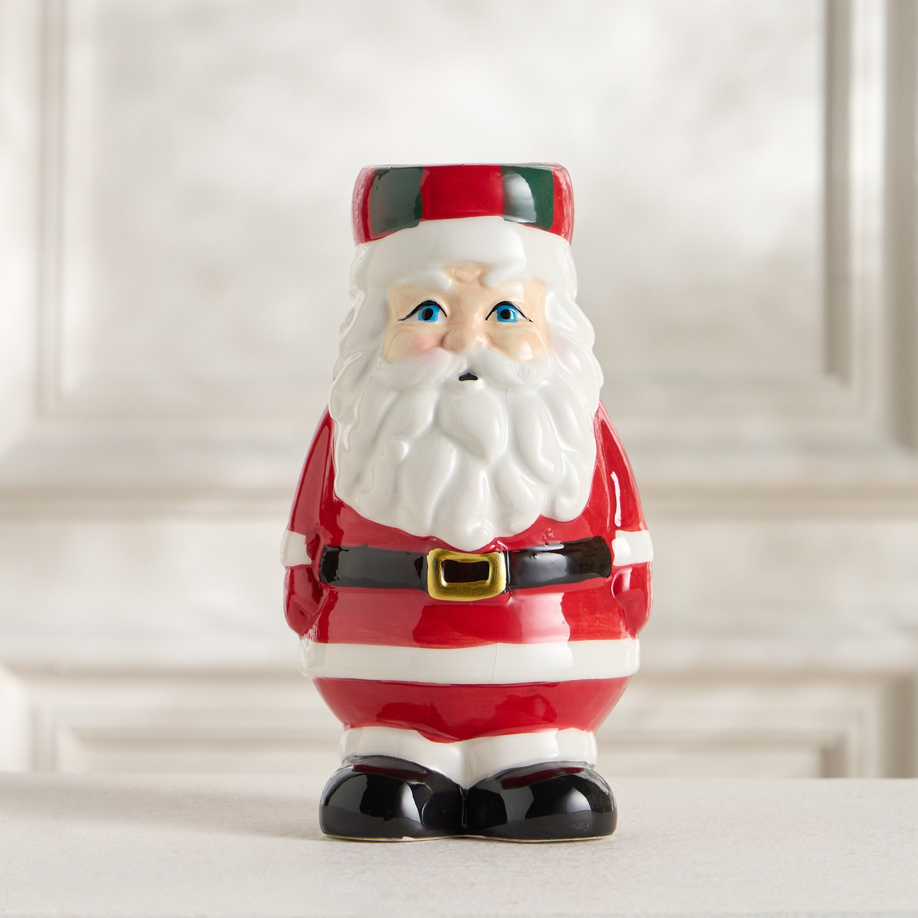 Shop Santa Tealight Candleholder - 9x10 cm Online | Homecentre UAE