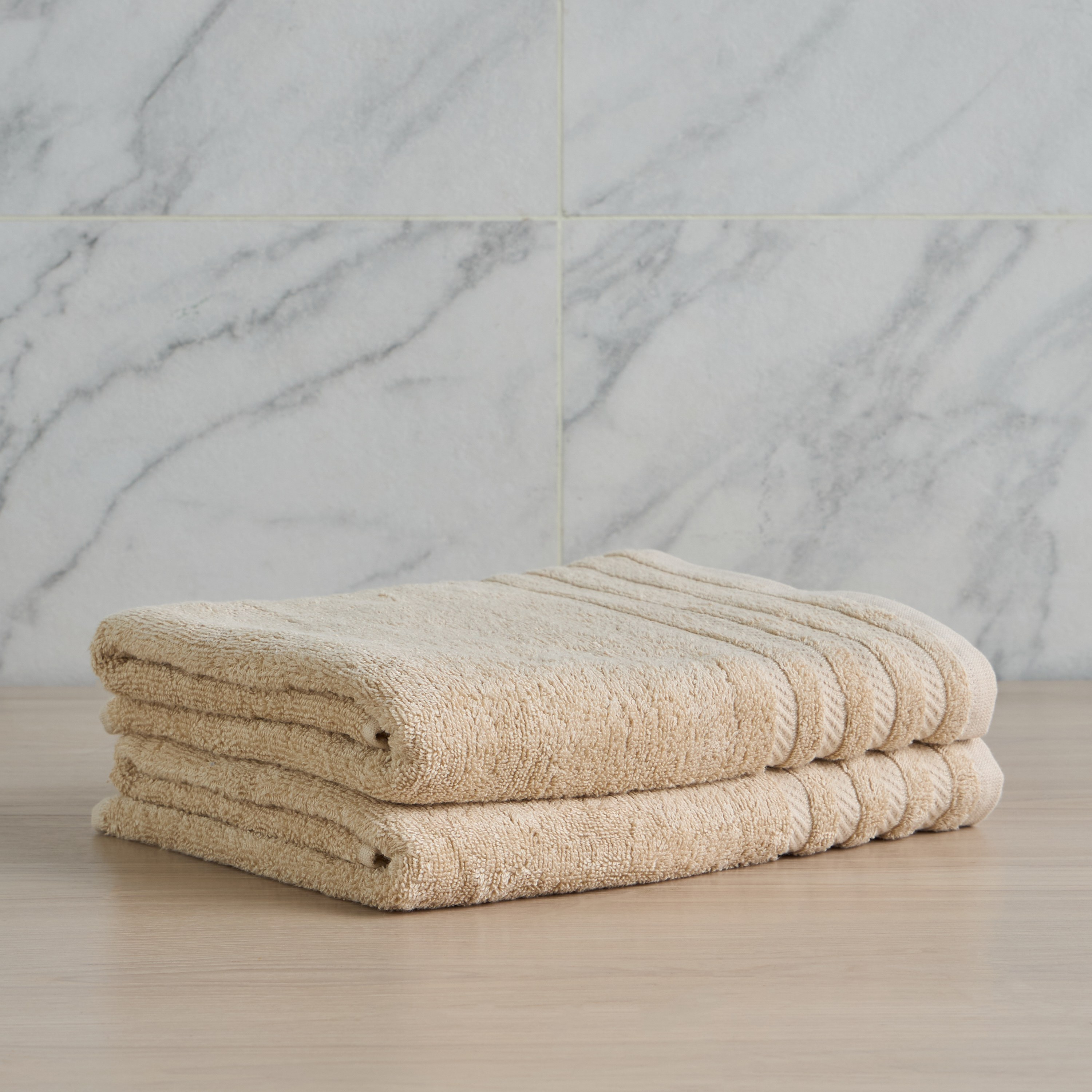 Breeze 2-Piece 450 GSM Cotton Bath Towel Set - 70x127 cm-household-bathandlaundry-bathlinen-towels-image-1
