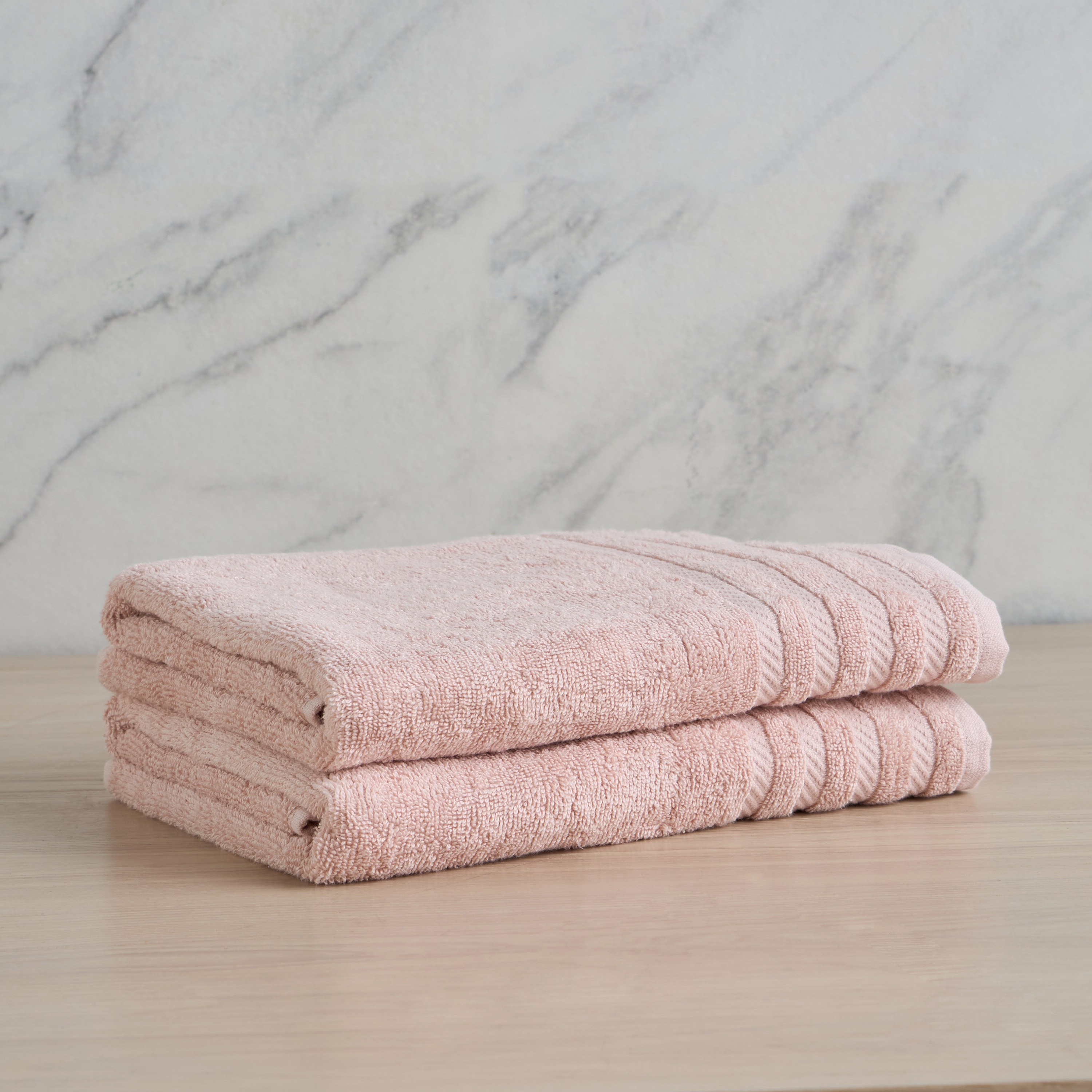 Breeze 2-Piece 450 GSM Cotton Bath Towel Set - 70x127 cm-household-bathandlaundry-bathlinen-towels-image-1
