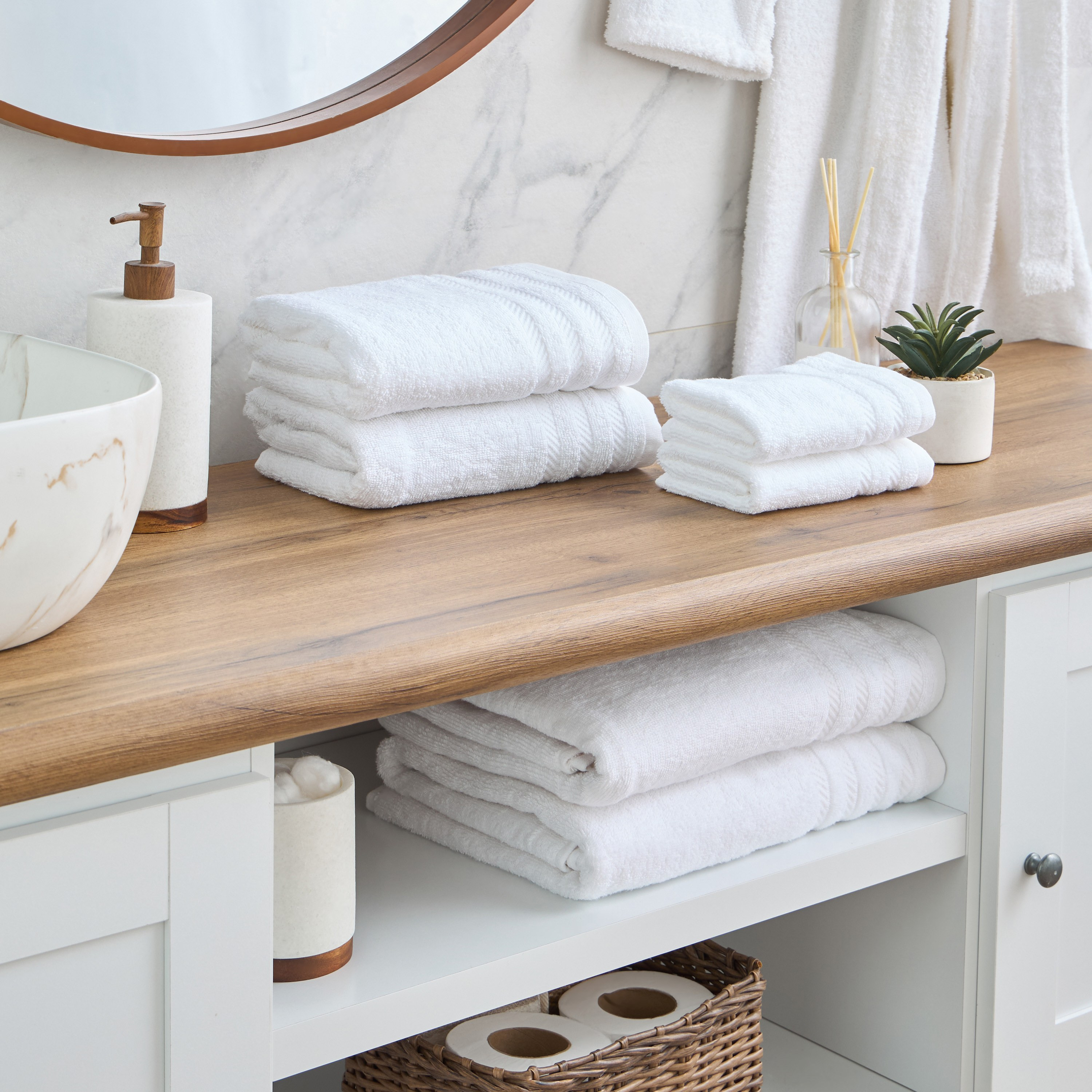 Breeze 2-Piece 450 GSM Cotton Bath Towel Set - 70x127 cm-household-bathandlaundry-bathlinen-towels-image-7