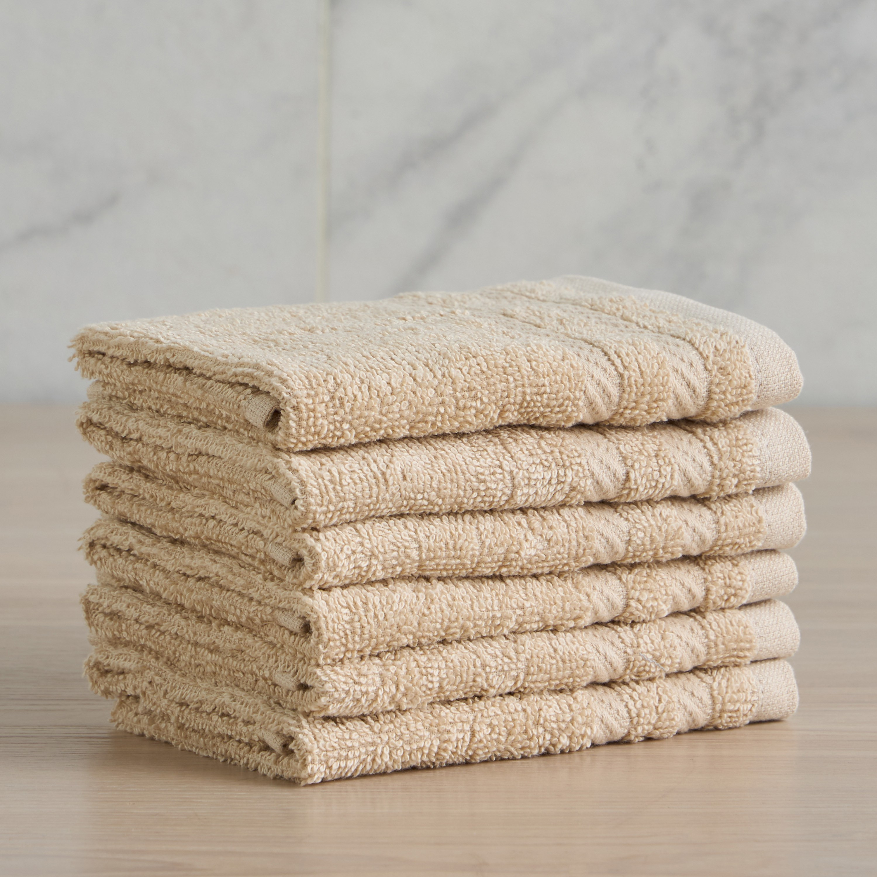 Breeze 6-Piece 450 GSM Cotton Fingertip Towel Set - 30x30 cm-household-bathandlaundry-bathlinen-towels-image-1