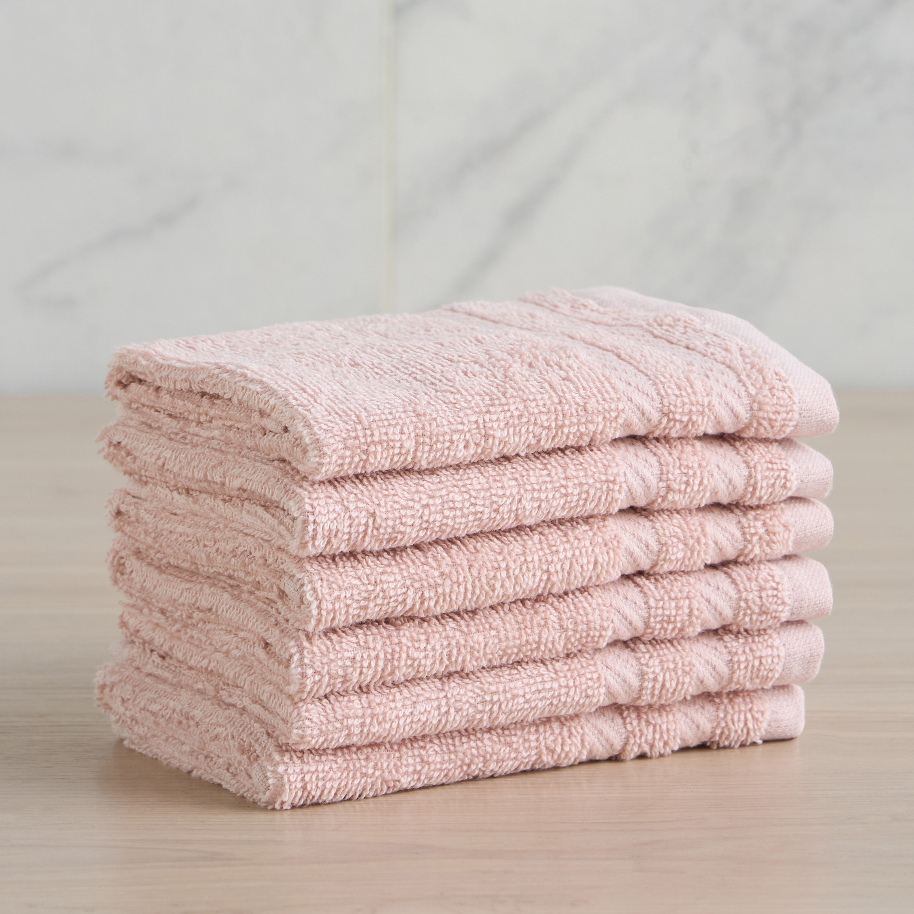Breeze 6-Piece 450 GSM Cotton Fingertip Towel Set - 30x30 cm-household-bathandlaundry-bathlinen-towels-image-1