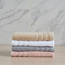 طقم مناشف صغيرة قطن 6 قطع 450 جرام لكل متر مربع  - بريز - 30×30 سم-household-bathandlaundry-bathlinen-towels-image-2