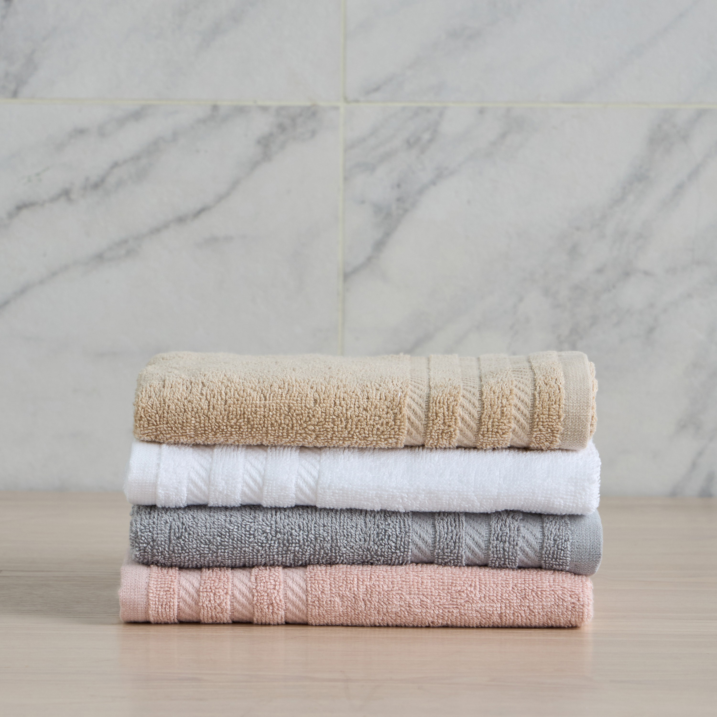 Breeze 6-Piece 450 GSM Cotton Fingertip Towel Set - 30x30 cm-household-bathandlaundry-bathlinen-towels-image-6
