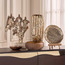 Theo Crumpled Aluminium Decorative Platter - 32x32 cm-household-decor-boxesandtrays-image-3