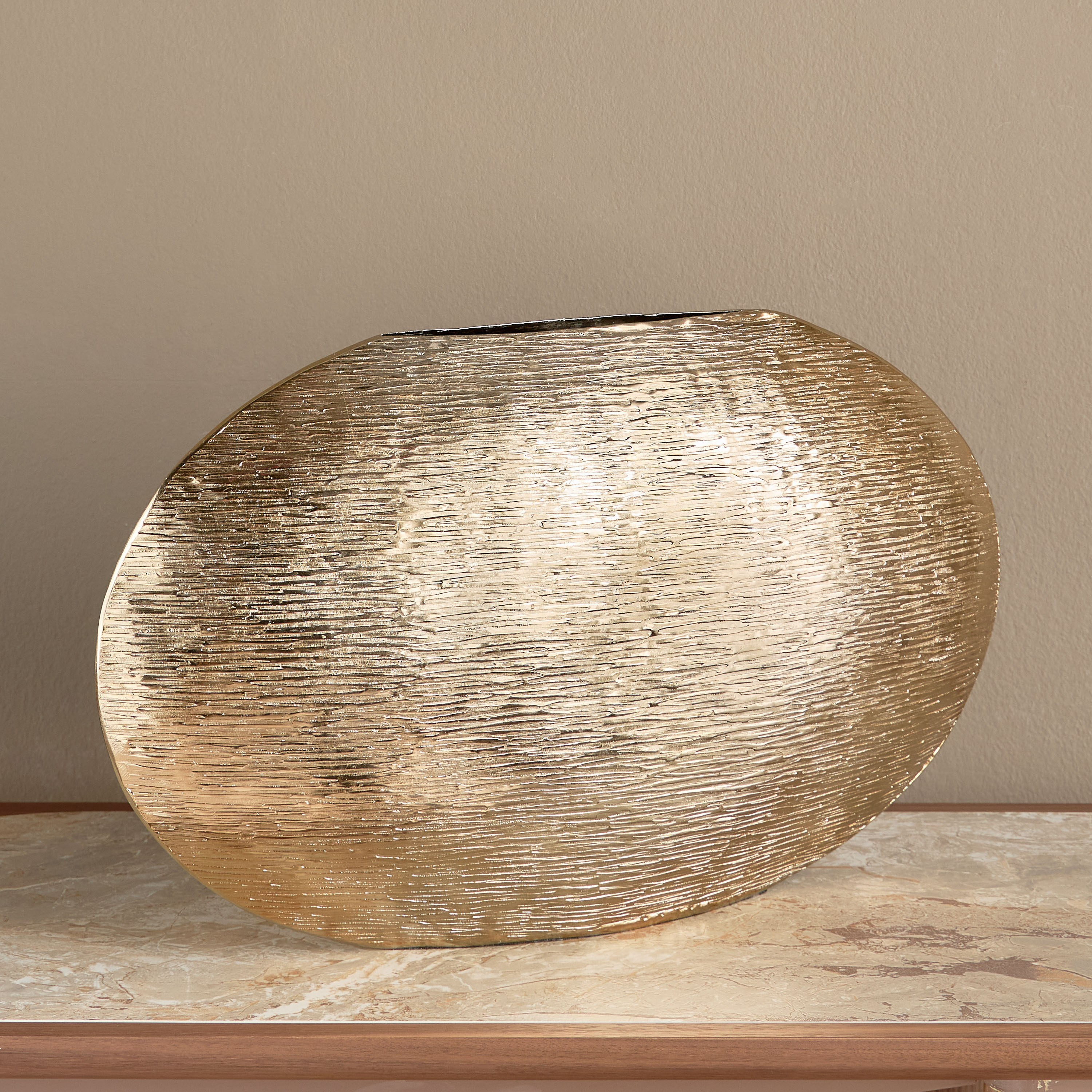 Solena Cole Metal Vase - 31 cm-household-decor-vasesandbowls-image-2