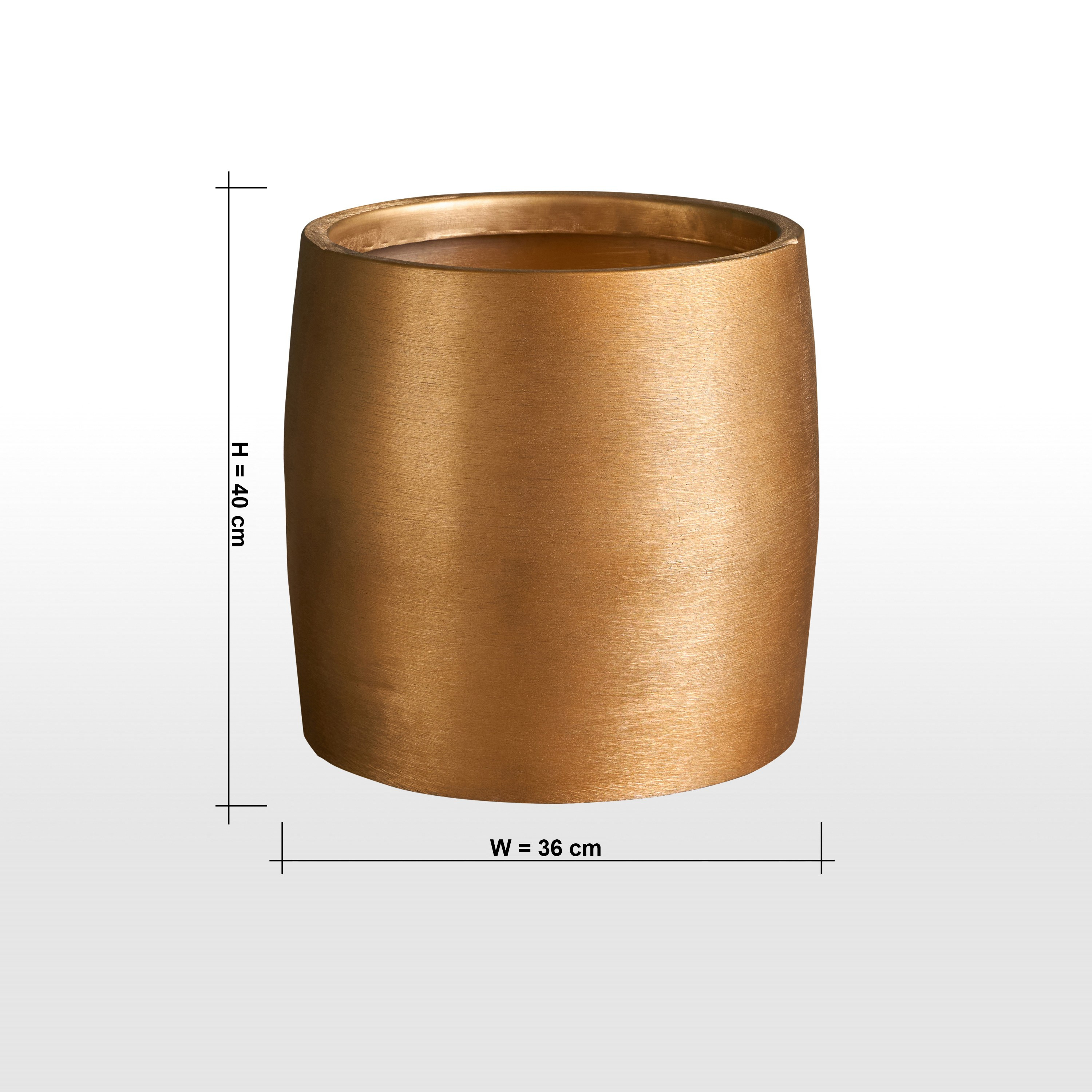 Solena Ruse Thick-Walled Planter - 40 cm-household-gardenandoutdoor-potsandplanters-planters-image-5