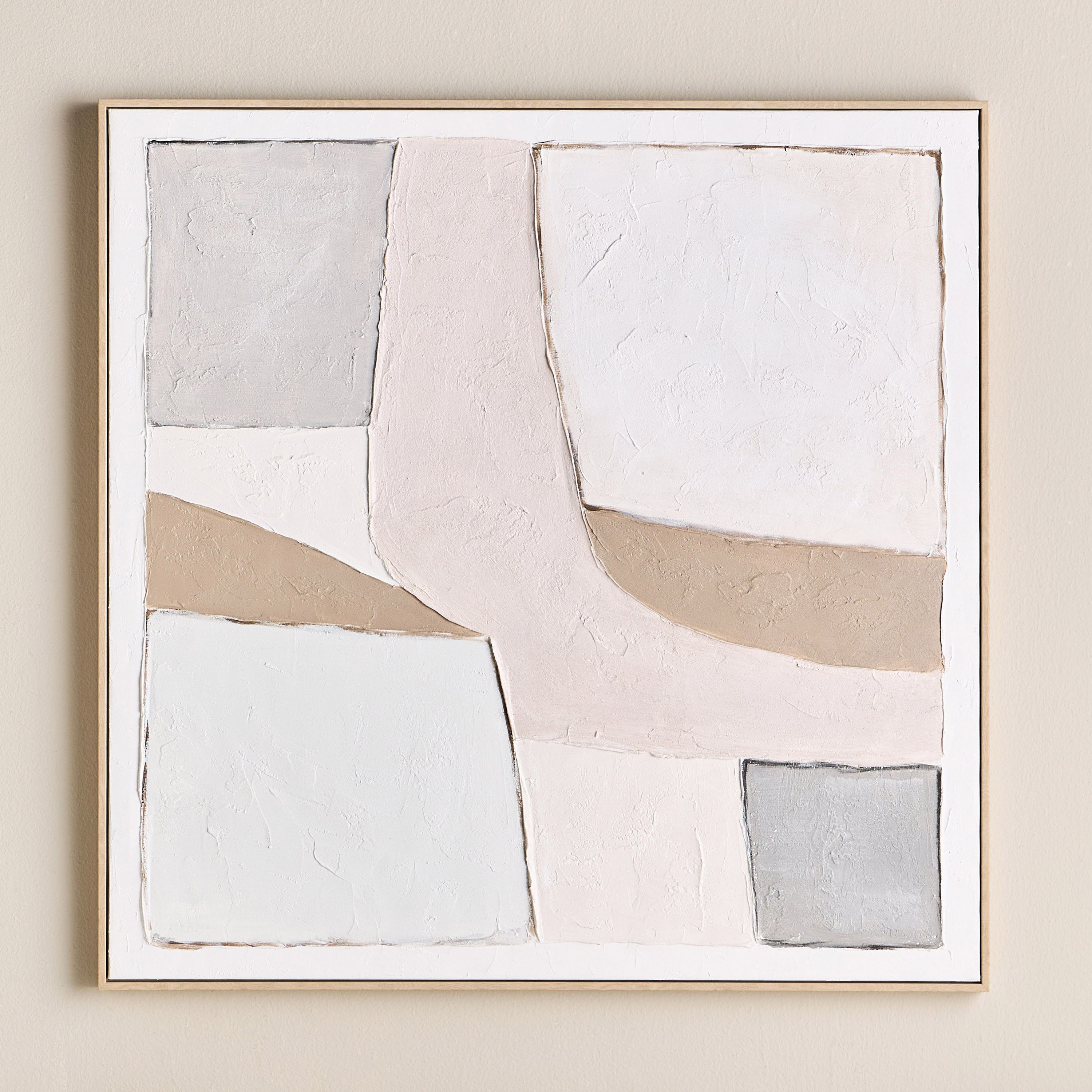 Adelpha Framed Canvas Wall Art - 100x100 cm-household-walldecorandmirrors-wallart-image-1
