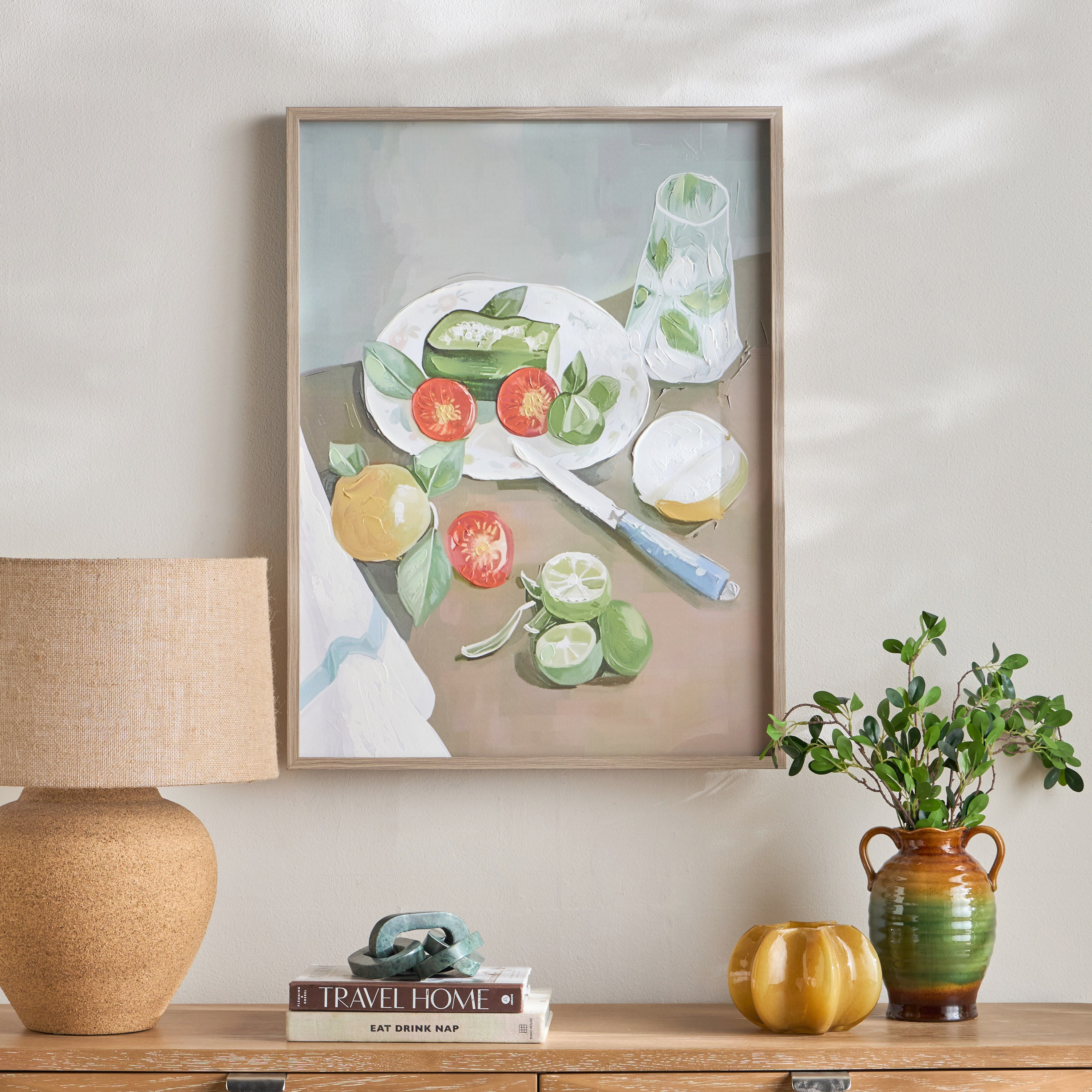 Fariha Framed Canvas Wall Art - 60x80 cm-household-walldecorandmirrors-wallart-image-3
