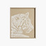 Nahla Puffy Foam Linen Framed Wall Art - 50x60 cm-household-walldecorandmirrors-wallart-image-1