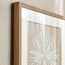 زينة حائط مؤطّرة من الكتان مع إسفنج منفوش - قمر - 50×50 سم-household-walldecorandmirrors-wallart-image-2