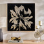 زينة حائط كانفاس مؤطرة مخملية - سميرة - 60x60 سم-household-walldecorandmirrors-wallart-image-1