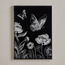 Sabiha Velvet Framed Canvas Wall Art - 50x70 cm-household-walldecorandmirrors-wallart-image-1