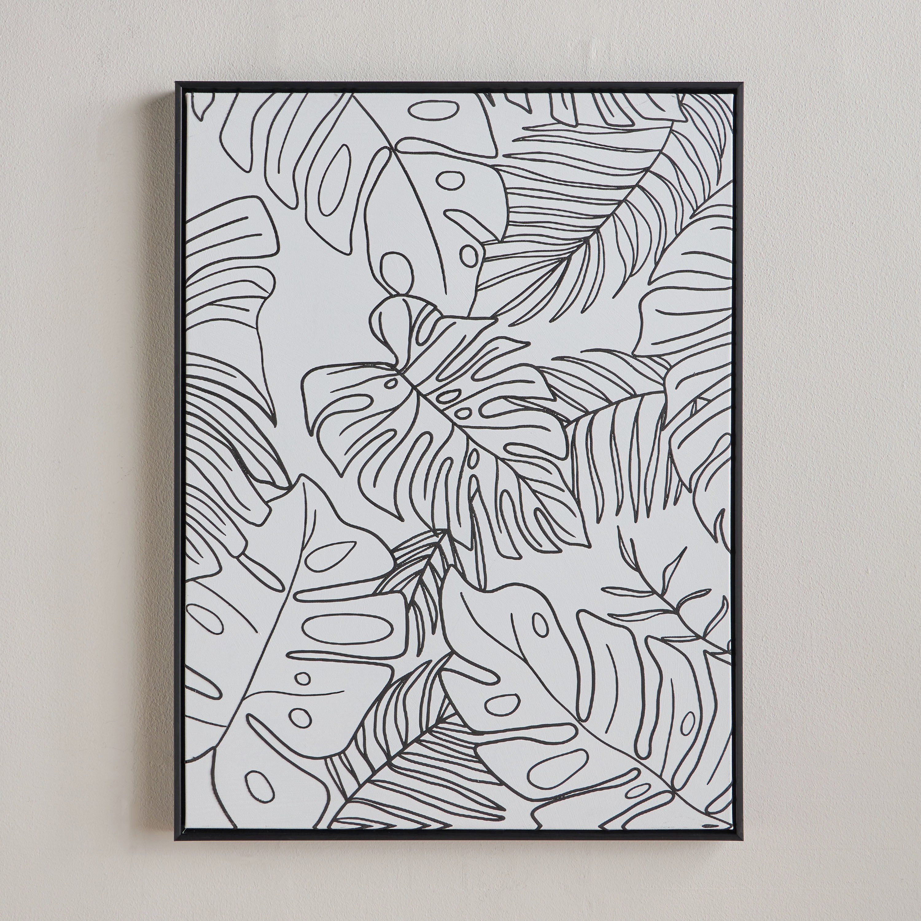 Rukhsar Framed Canvas Wall Art - 60x80 cm
