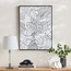 Rukhsar Framed Canvas Wall Art - 60x80 cm-household-walldecorandmirrors-wallart-image-3