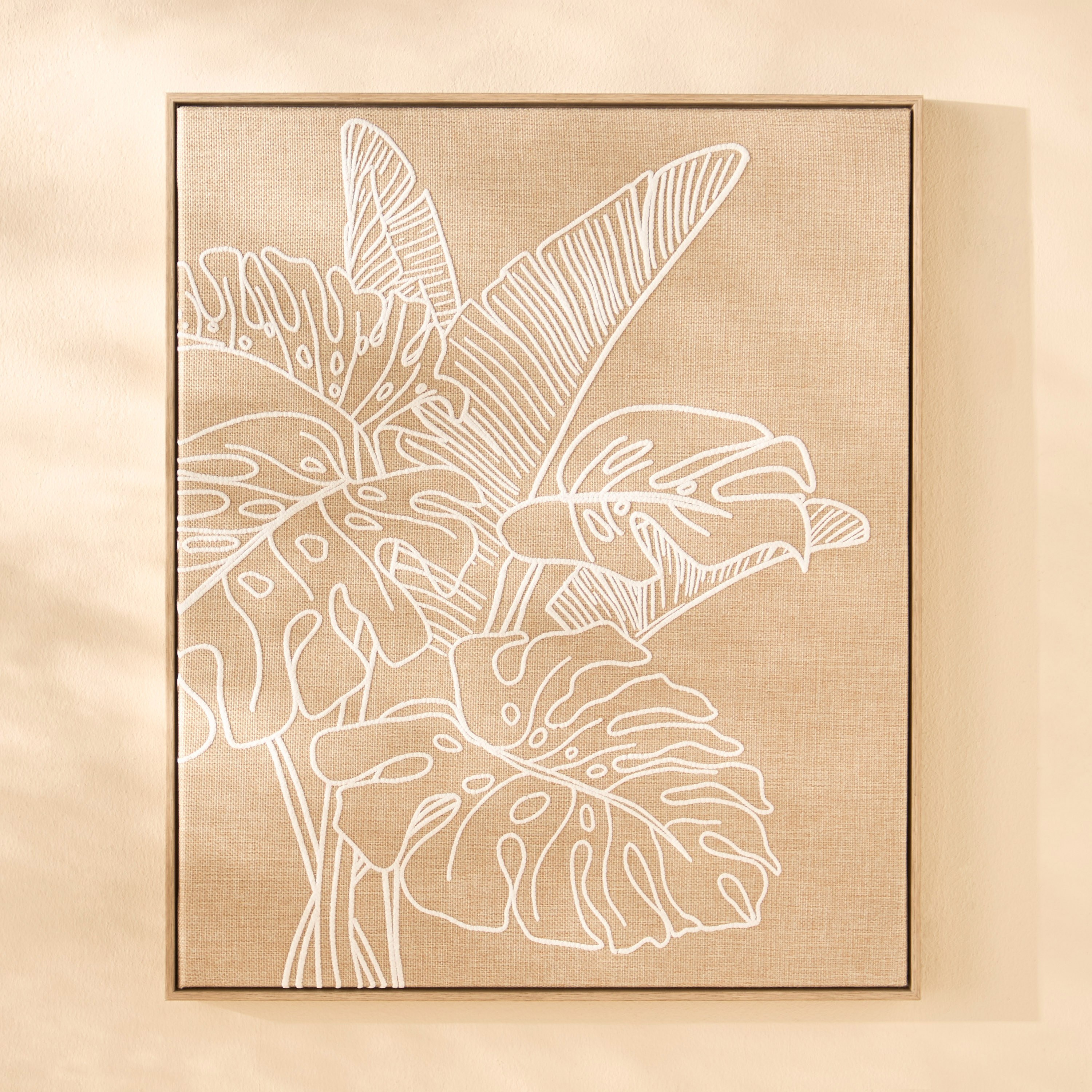 Hayat Framed Canvas Wall Art - 50x60 cm