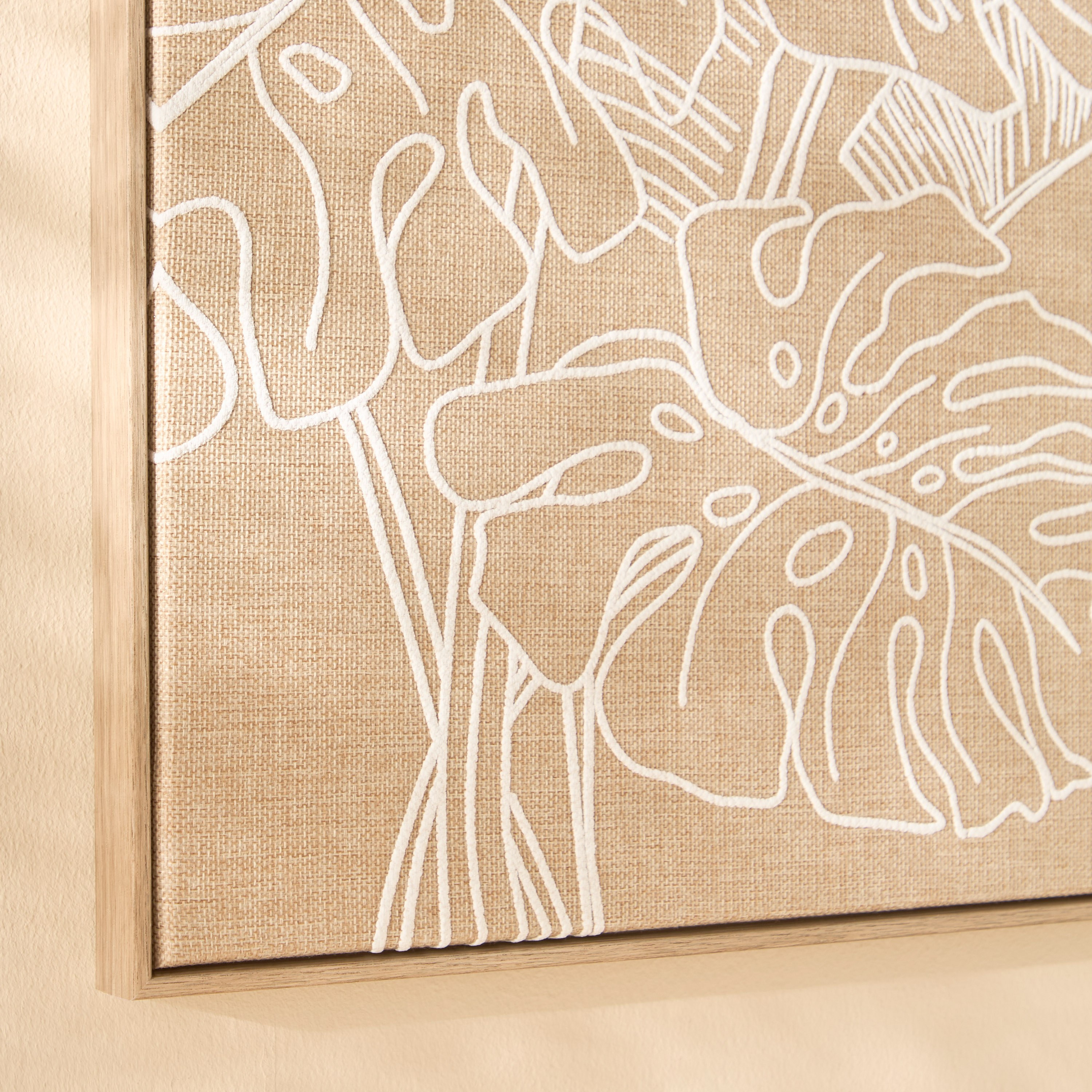 Hayat Framed Canvas Wall Art - 50x60 cm-household-walldecorandmirrors-wallart-image-2