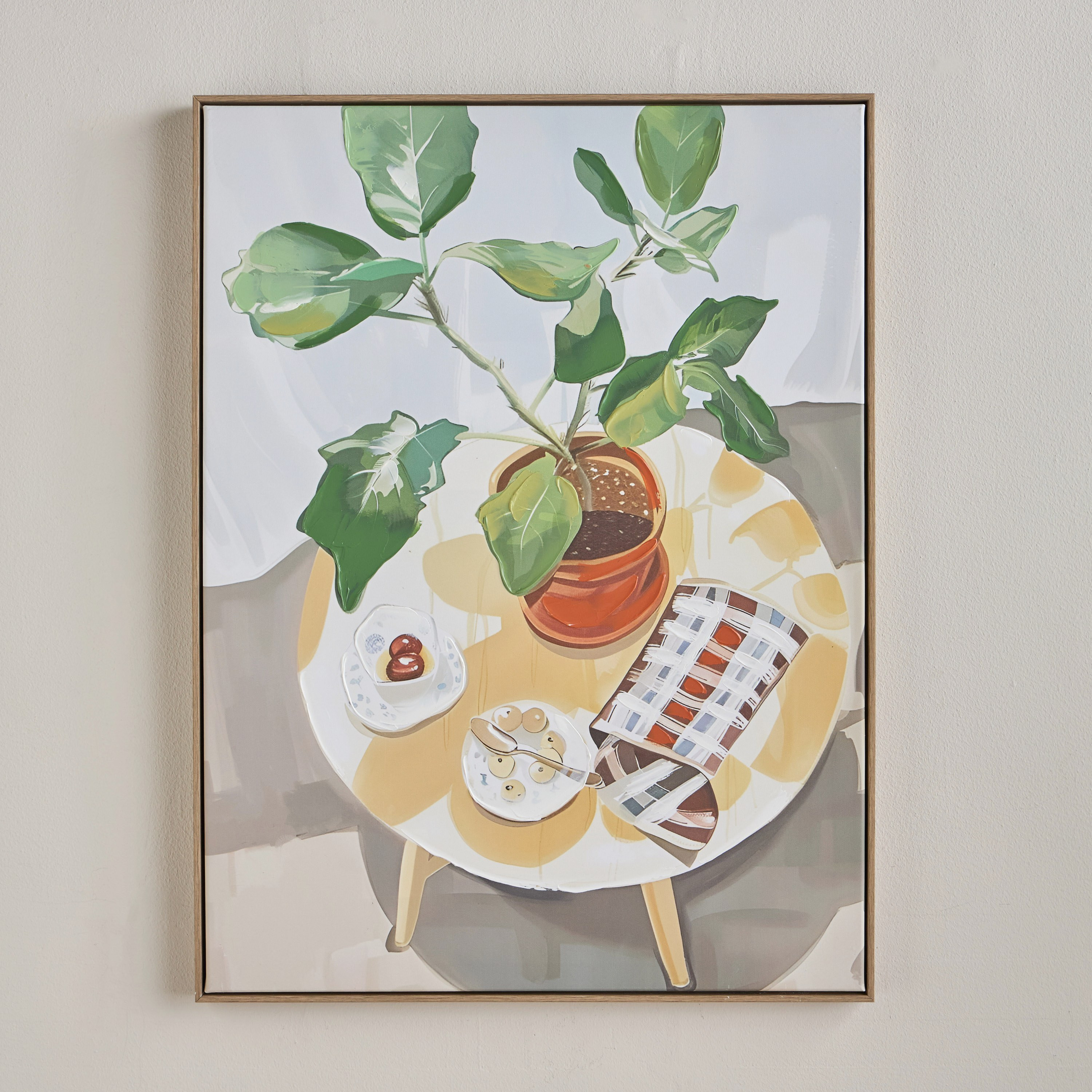 Inaya Framed Canvas Wall Art - 60x80 cm