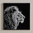 Ghazala Framed Velvet Canvas Wall Art - 60x60 cm-household-walldecorandmirrors-wallart-image-1