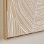 زينة حائط مؤطّرة من الكتان مع إسفنج منفوش - روكيا - 50×100 سم-household-walldecorandmirrors-wallart-image-2