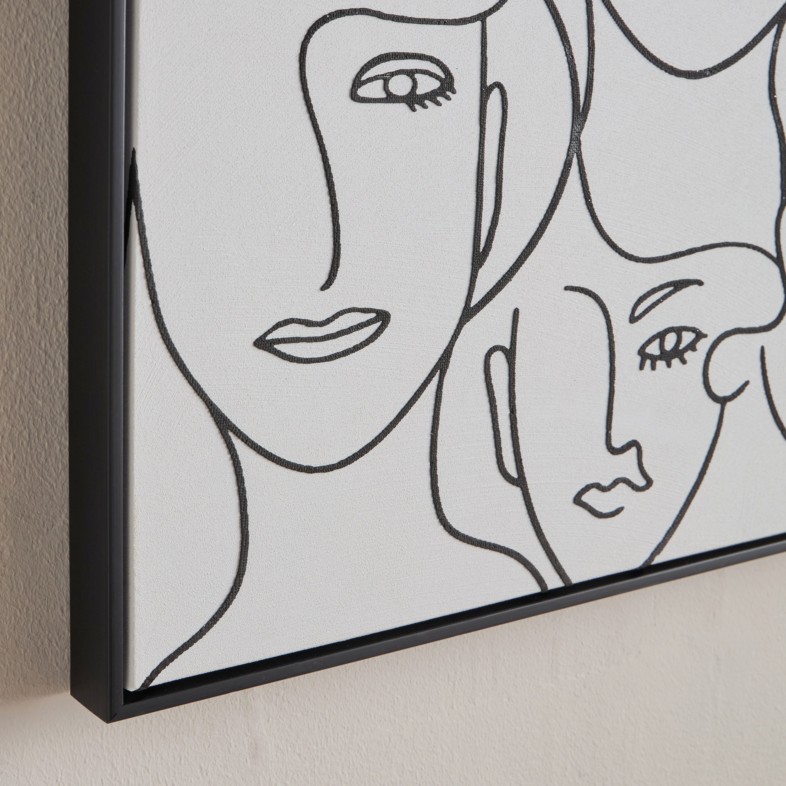 Asma Framed Canvas Wall Art - 60x80 cm-household-walldecorandmirrors-wallart-image-2