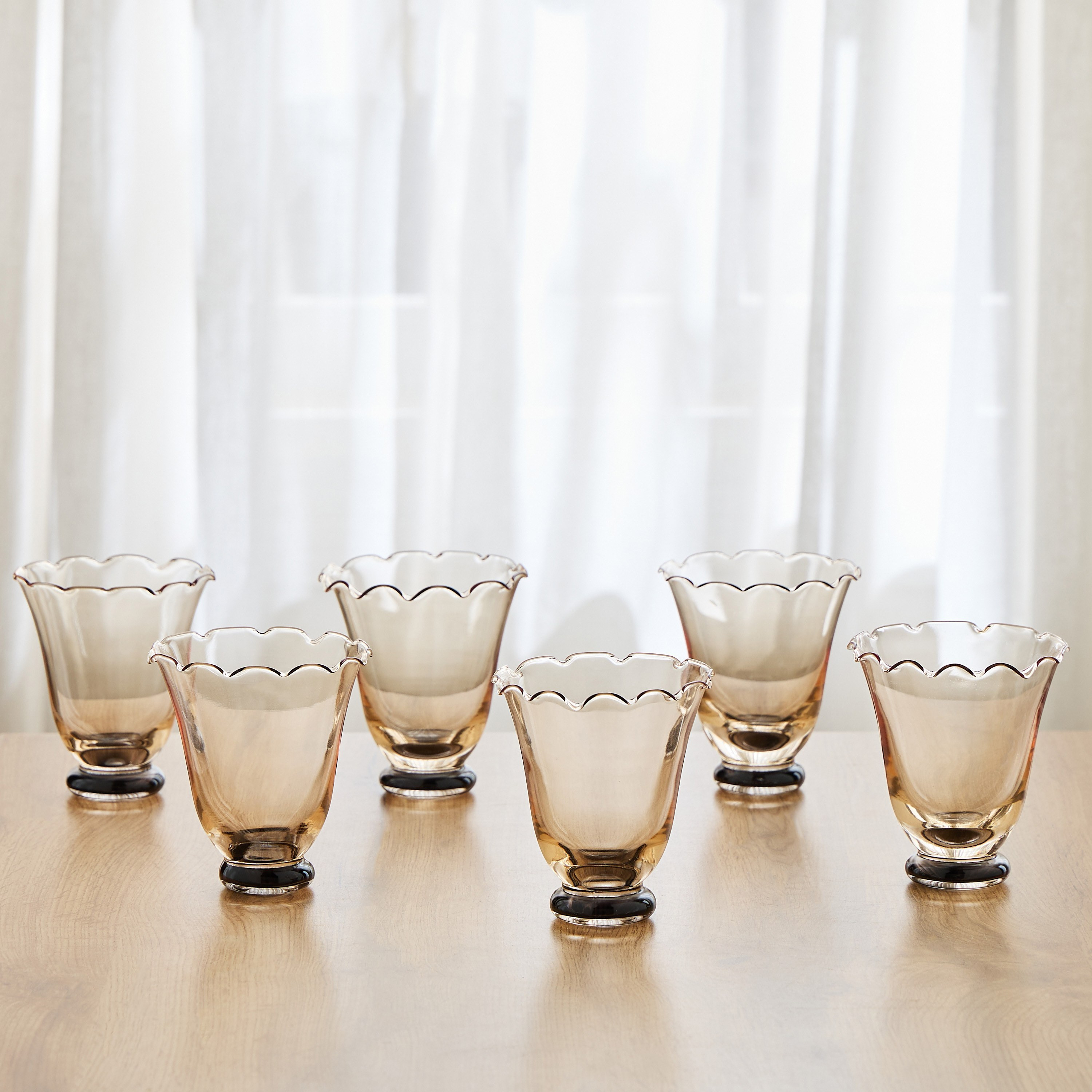 Arras Flora 6-Piece Glass Set - 280 ml-household-dining-glassware-drinkingglasses-image-1
