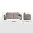 Rubik 2-Seater Fabric Sofa-furniture-sofaandseating-sofasandsofasets-image-8