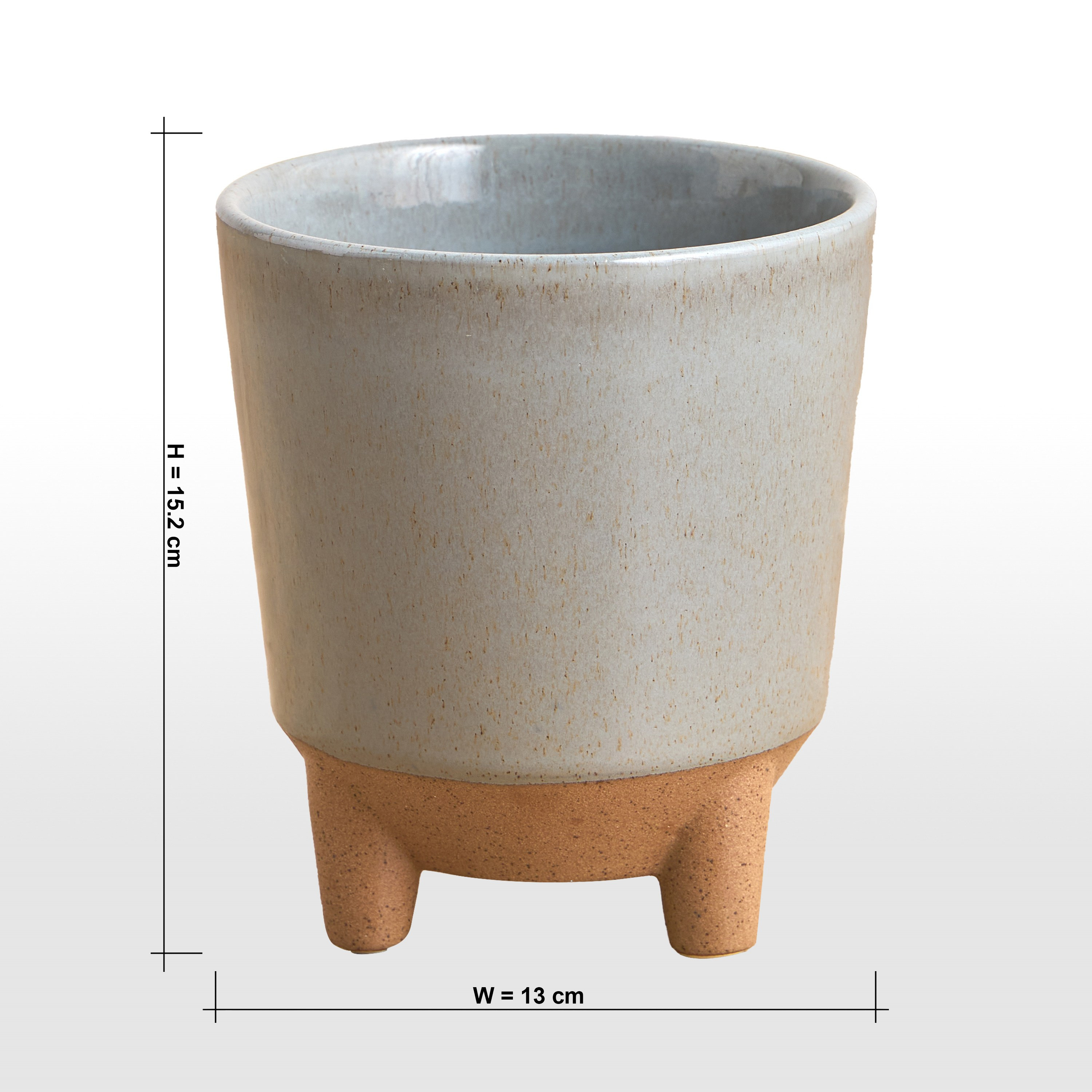 Viola Ceramic Planter - 15 cm-household-gardenandoutdoor-potsandplanters-planters-image-5