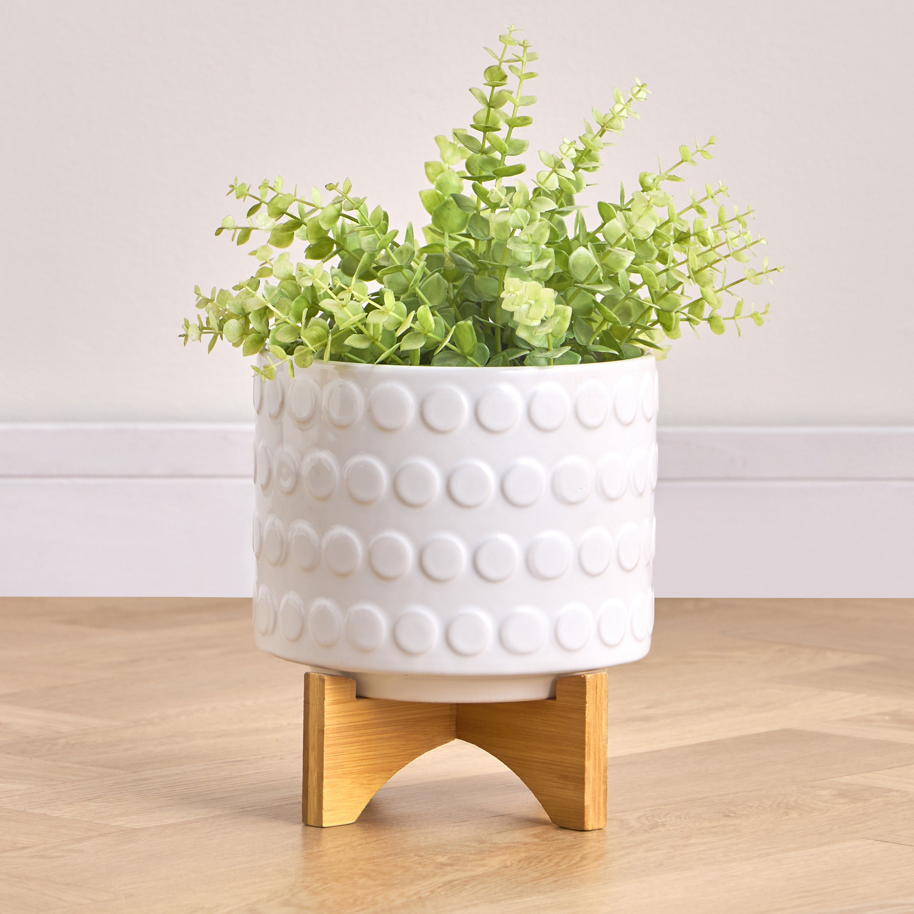 Iris Ceramic Planter - 22 cm-household-gardenandoutdoor-potsandplanters-planters-image-1