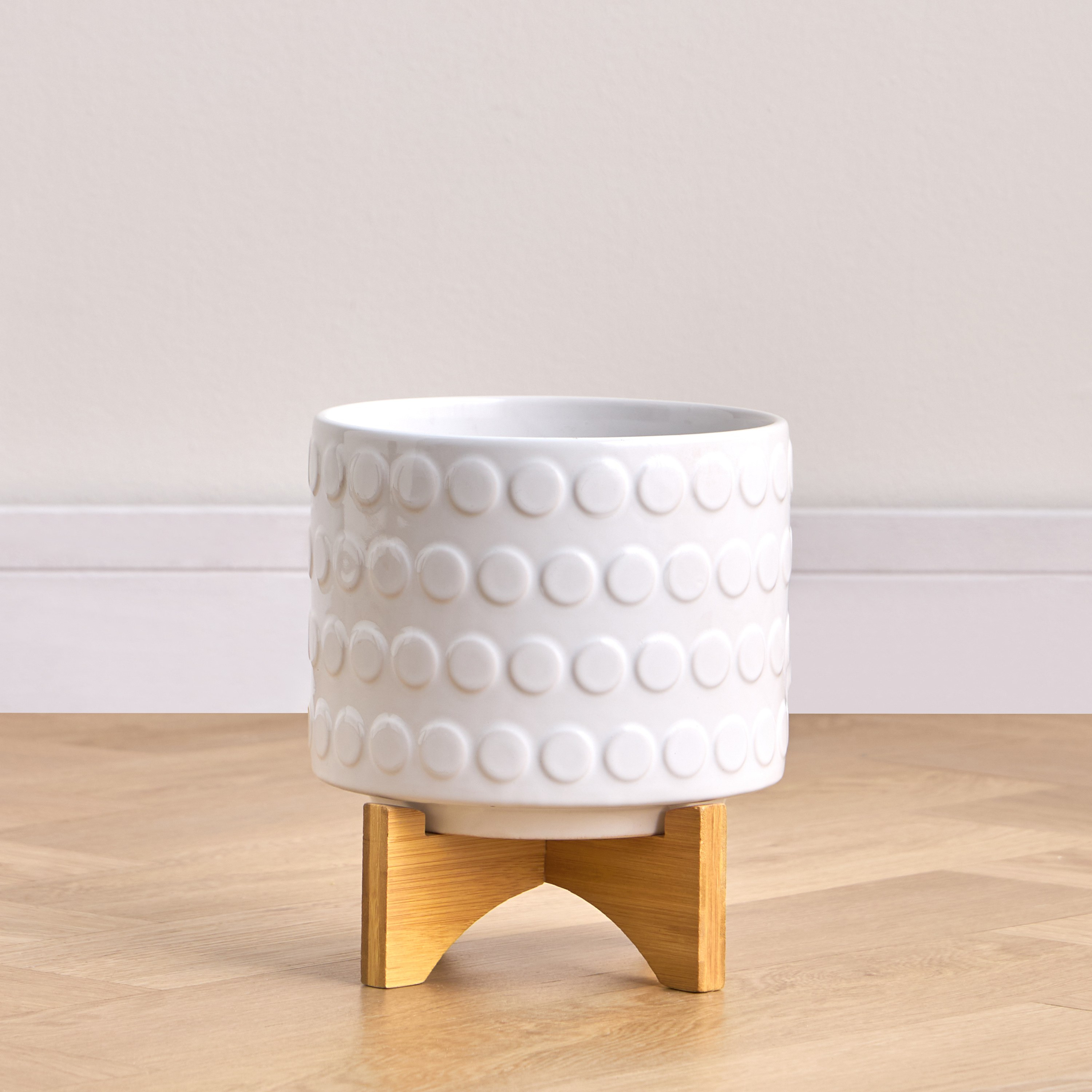 Iris Ceramic Planter - 22 cm-household-gardenandoutdoor-potsandplanters-planters-image-2