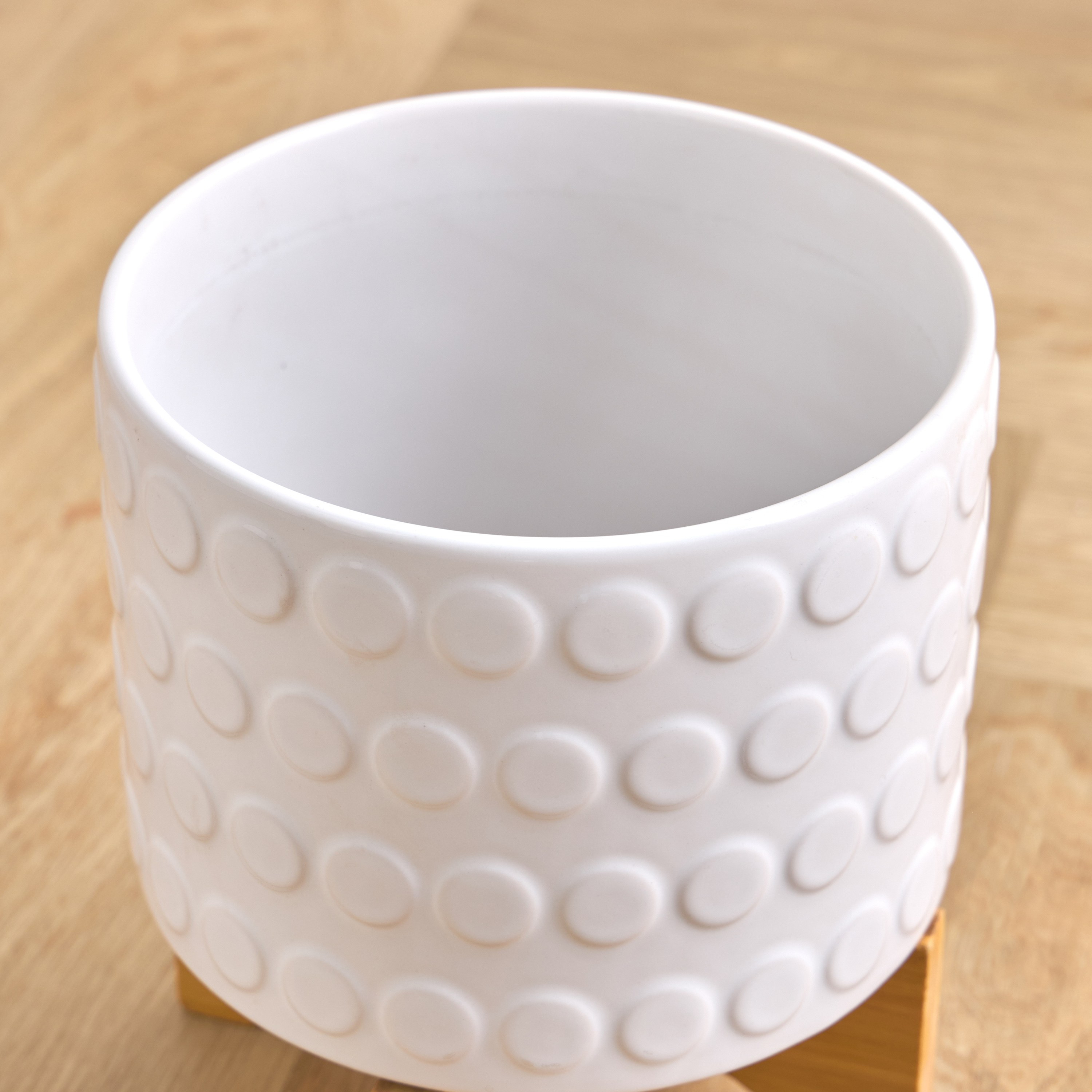 Iris Ceramic Planter - 22 cm-household-gardenandoutdoor-potsandplanters-planters-image-3