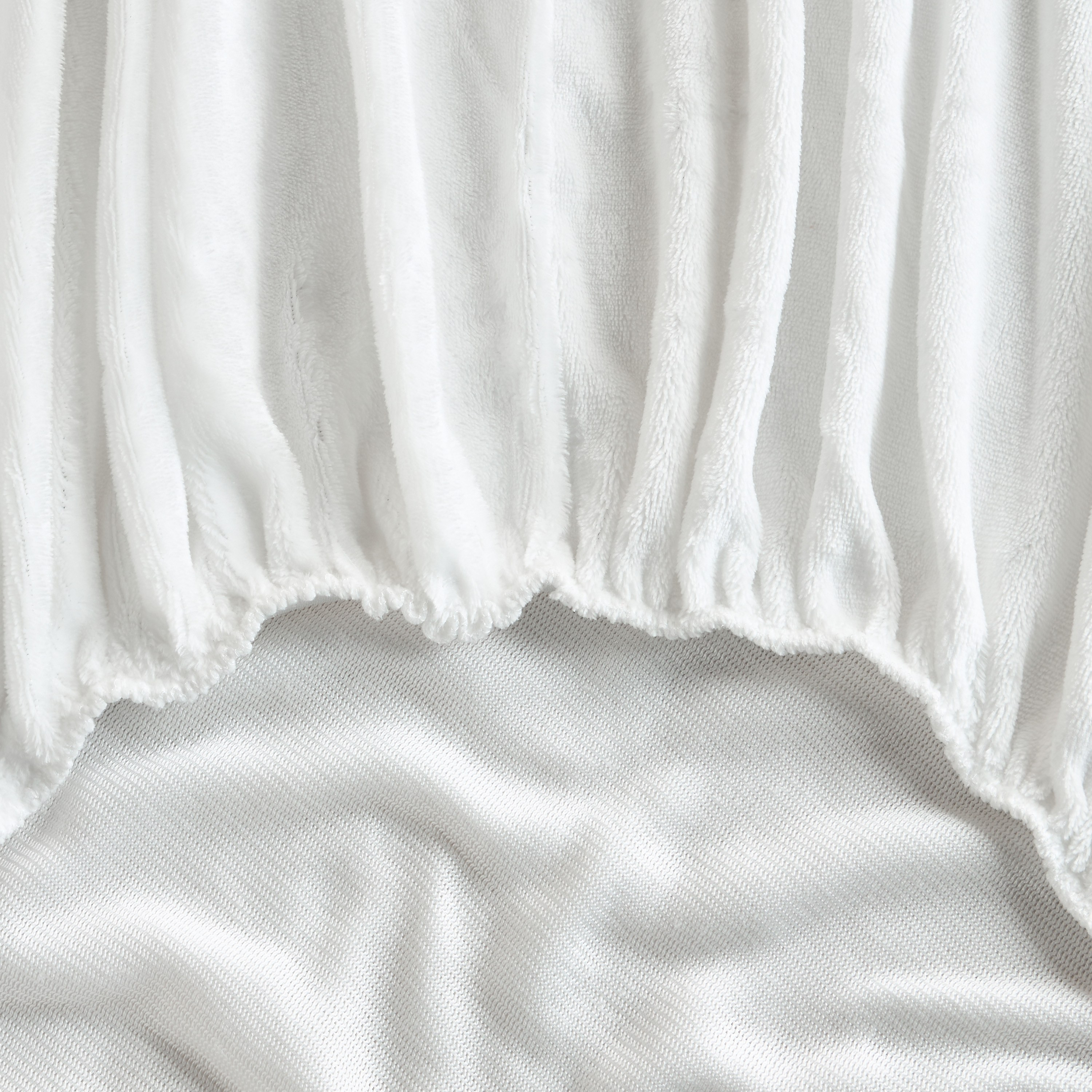 Cozy Flannel Full Fitted Sheet - 120x200 cm-household-bedding-sheetsandpillowcases-fittedsheets-image-2