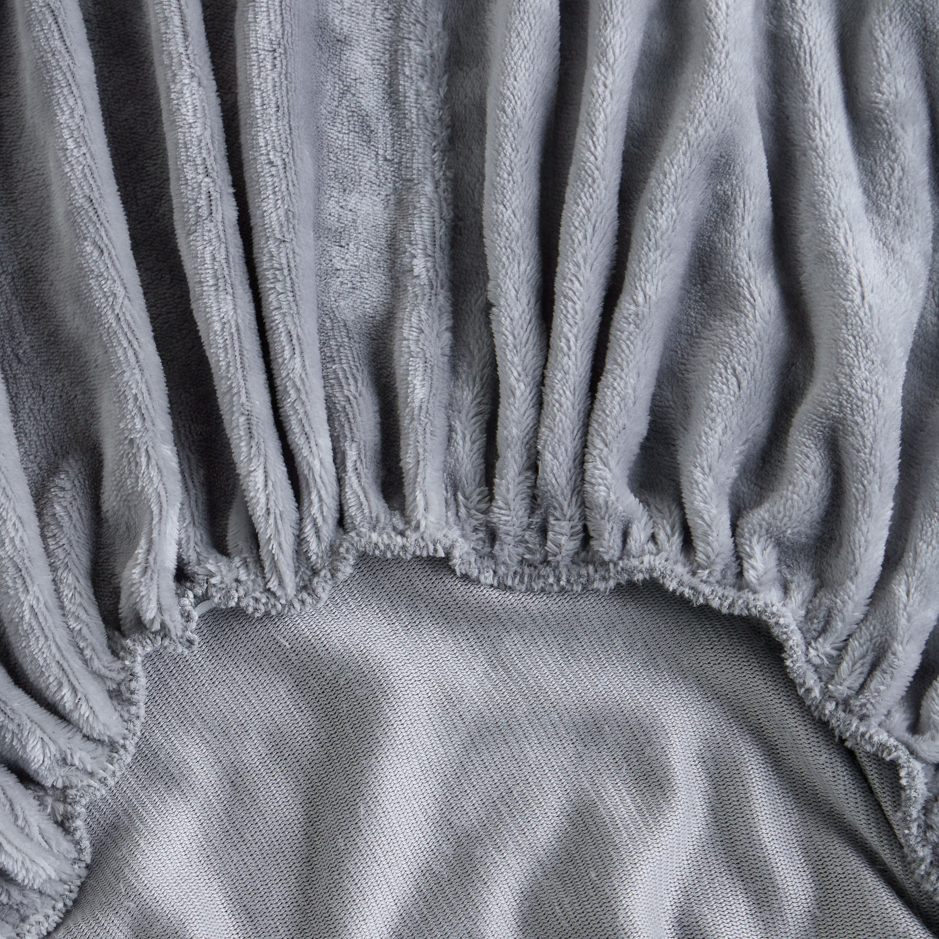 Cozy Flannel King Fitted Sheet - 180x205 cm-household-bedding-sheetsandpillowcases-fittedsheets-image-2