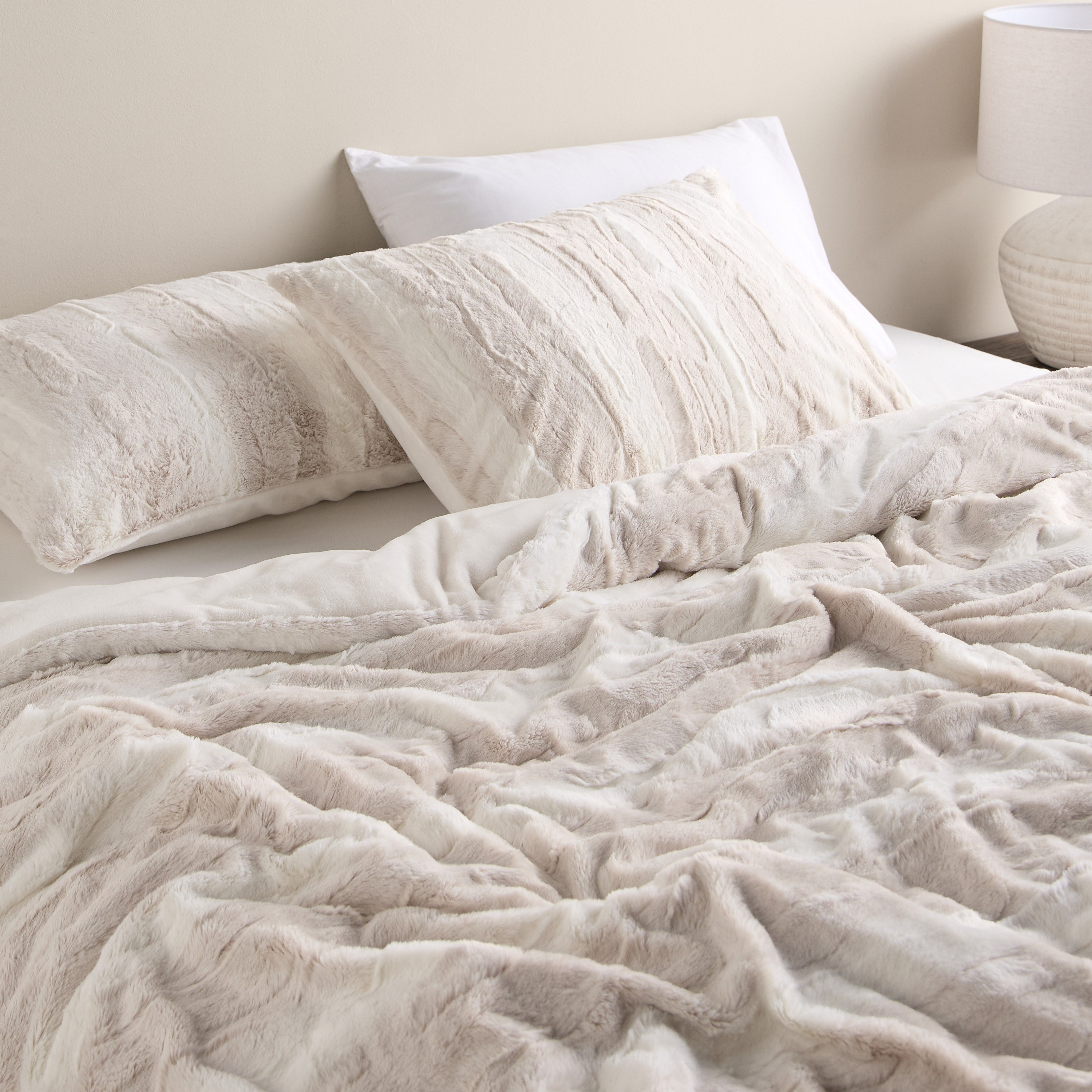 Haze Flannel 3-Piece Full Comforter Set - 160x240 cm-household-bedding-comfortersandbedspreads-comforters-image-5