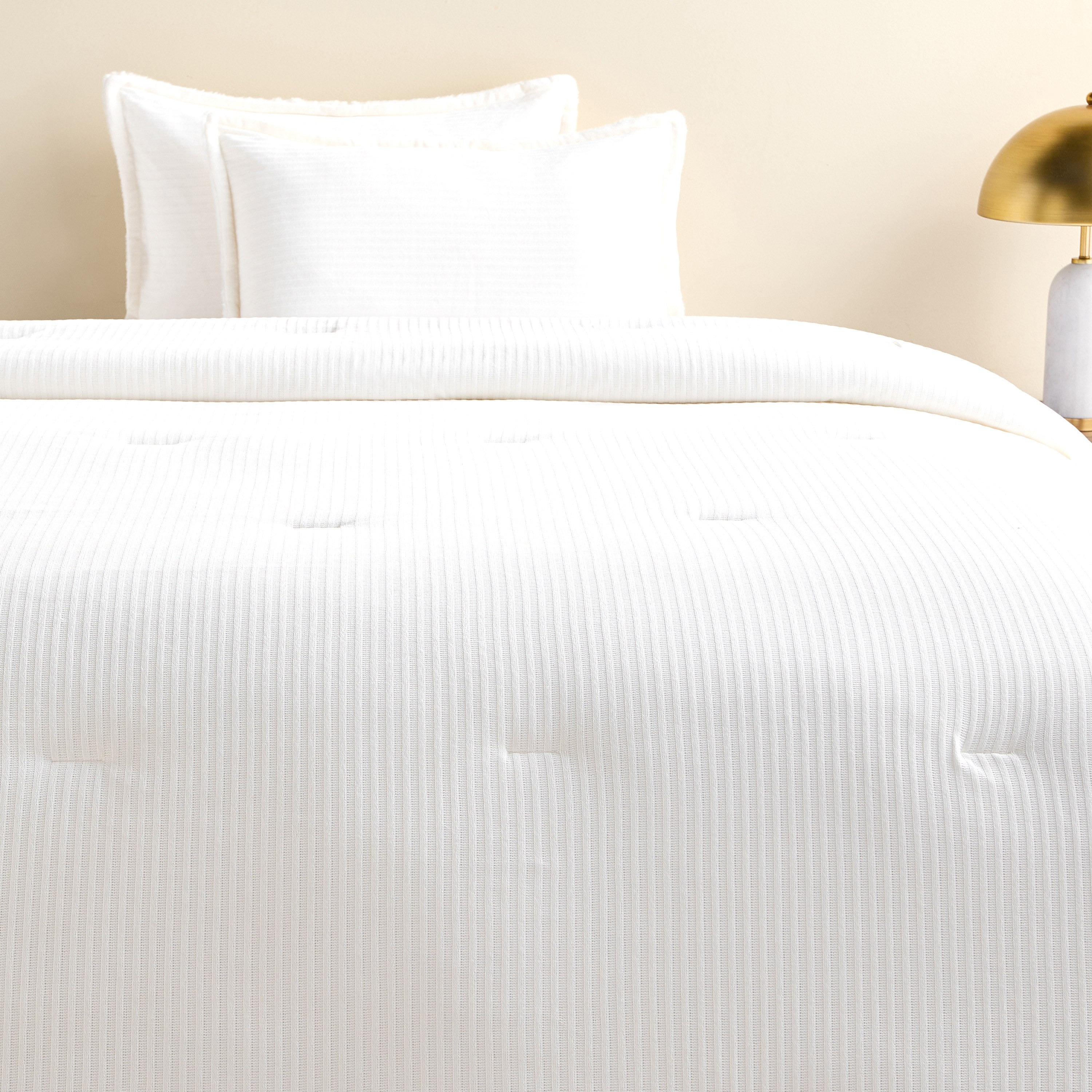 Igor Knitted Flannel 3-Piece Full Comforter Set - 160x240 cm-household-bedding-comfortersandbedspreads-comforters-image-2