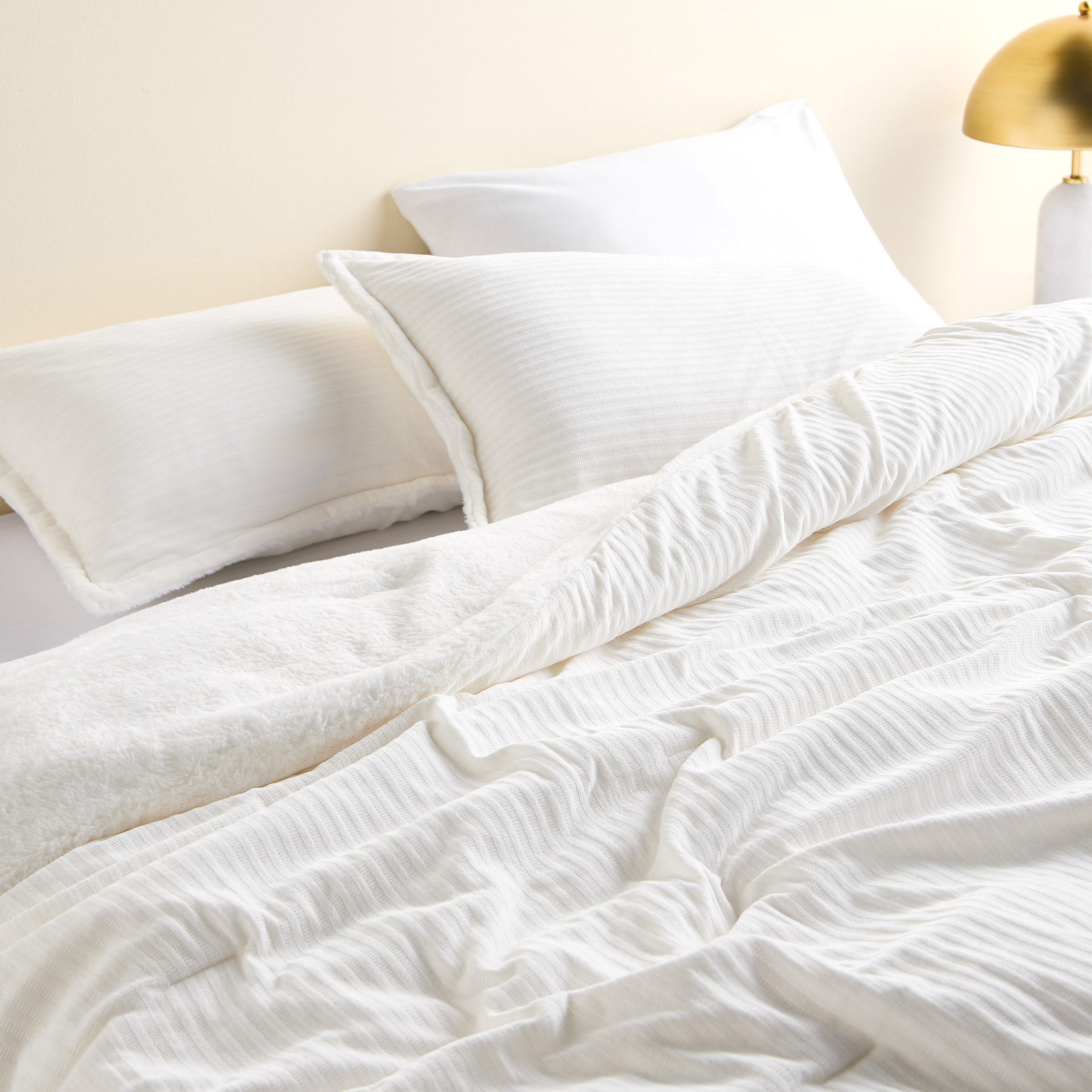 Igor Knitted Flannel 3-Piece Full Comforter Set - 160x240 cm-household-bedding-comfortersandbedspreads-comforters-image-5