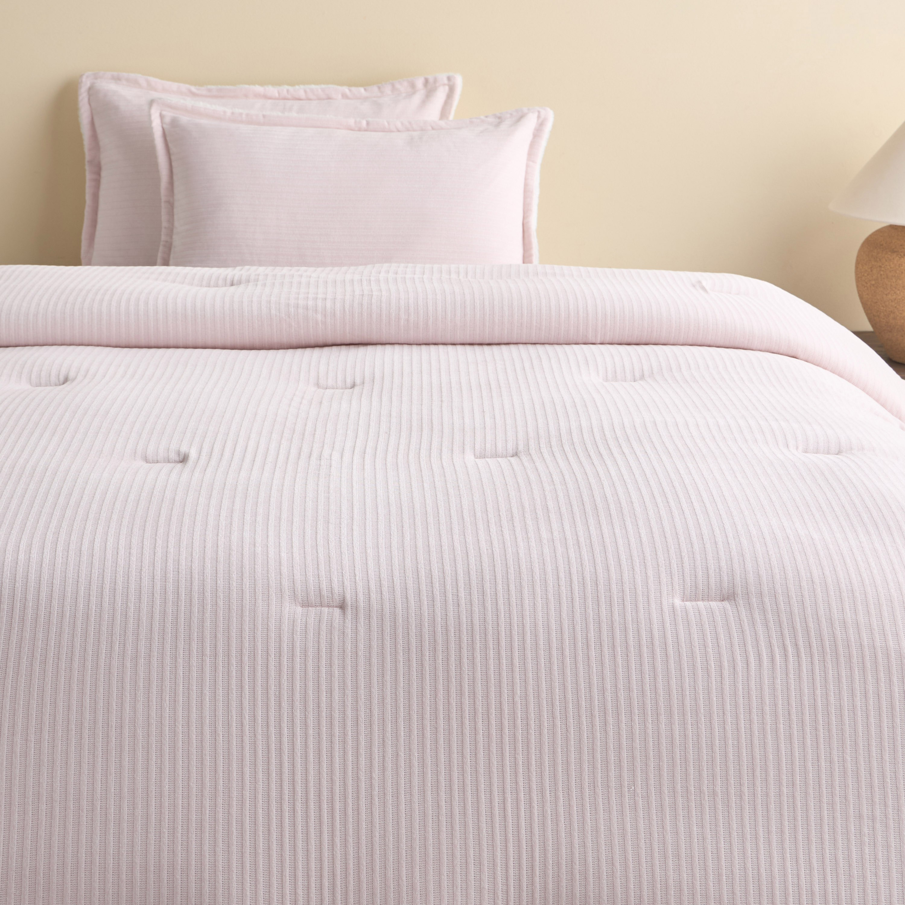 Igor Flannel and Faux Rabbit Fur 3-Piece Super King Comforter Set - 240x260 cm-household-bedding-comfortersandbedspreads-comforters-image-2