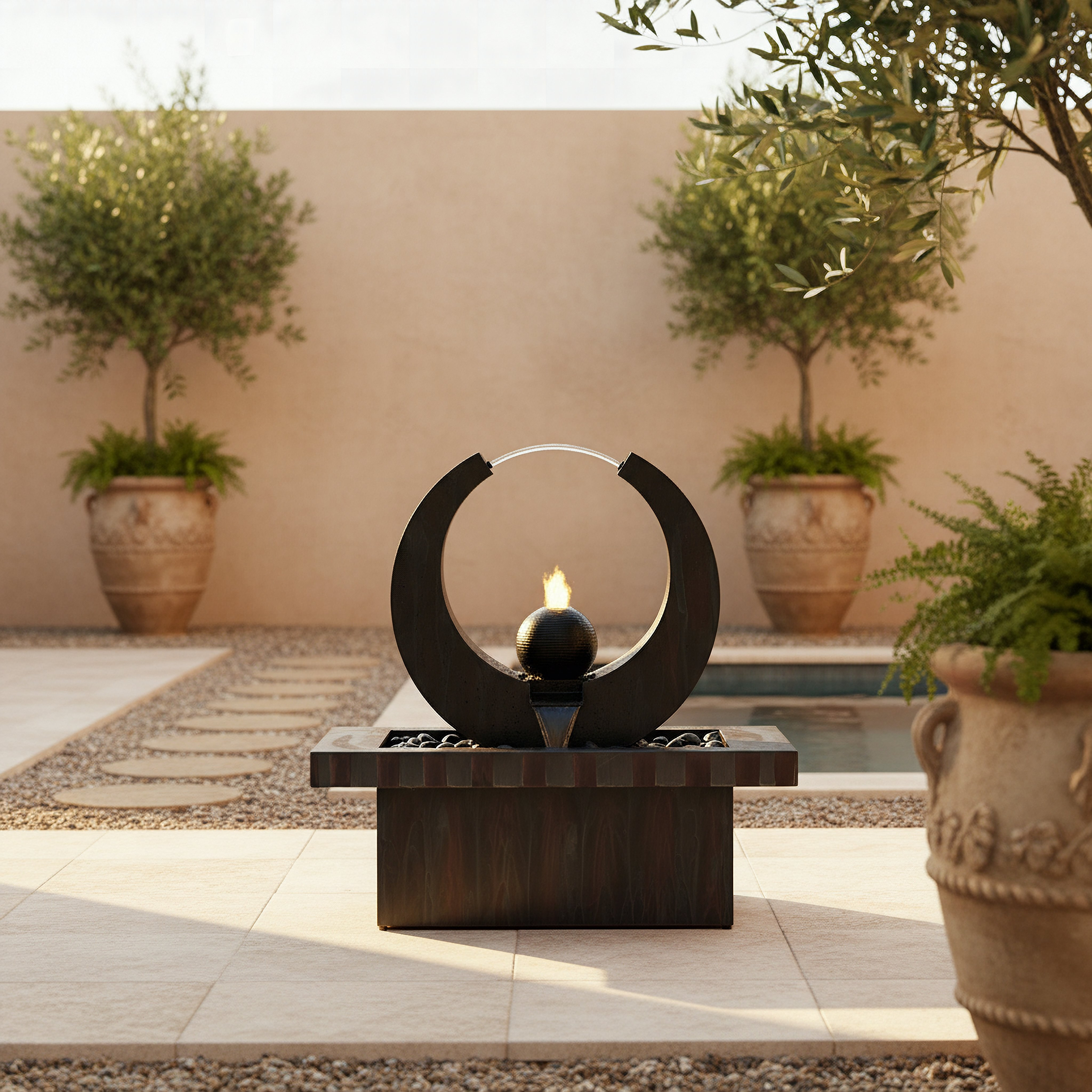 نافورة بإضاءة إل إي دي - إيفيتا-household-gardenandoutdoor-fountains-image-5