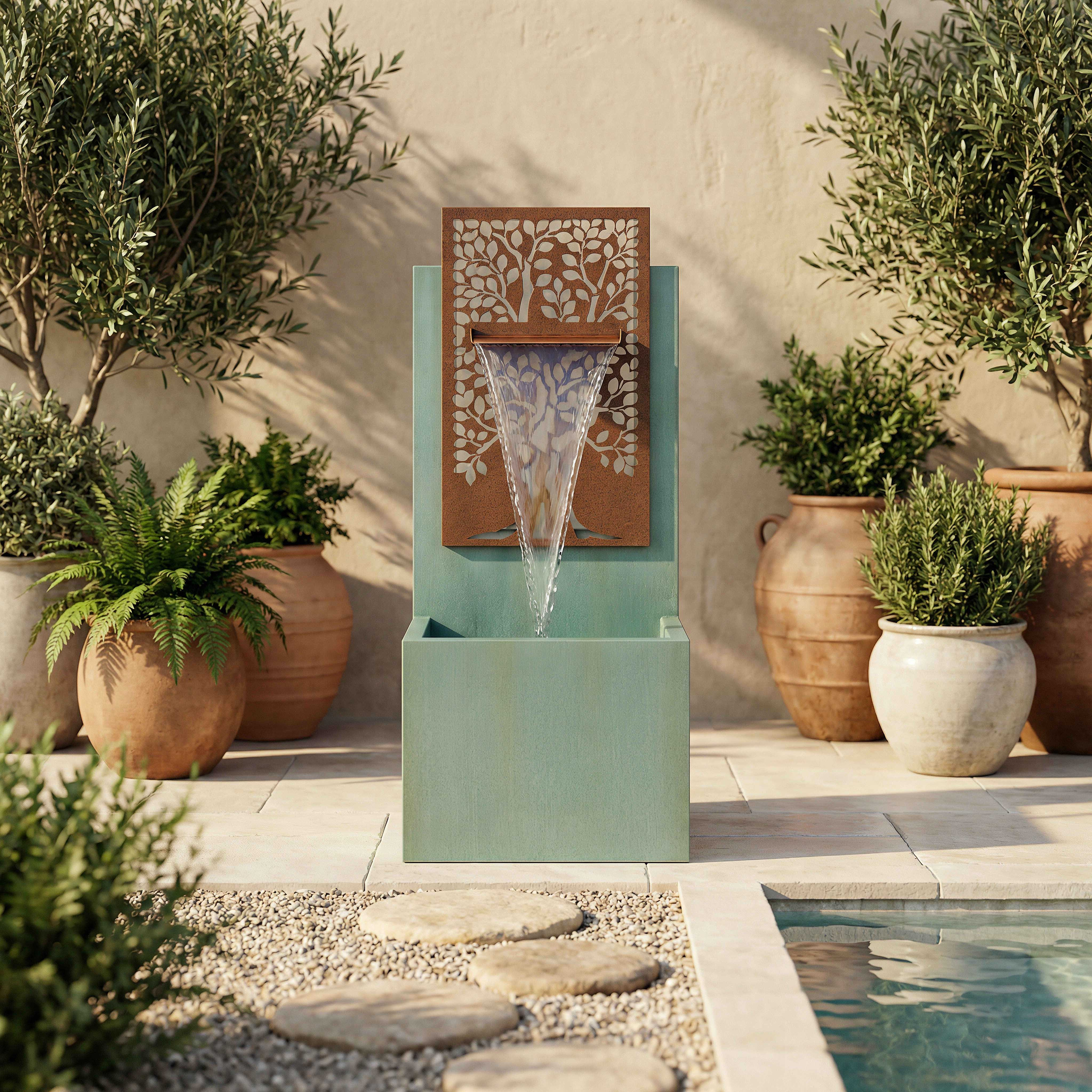 نافورة بإضاءة إل إي دي - بودهي-household-gardenandoutdoor-fountains-image-5