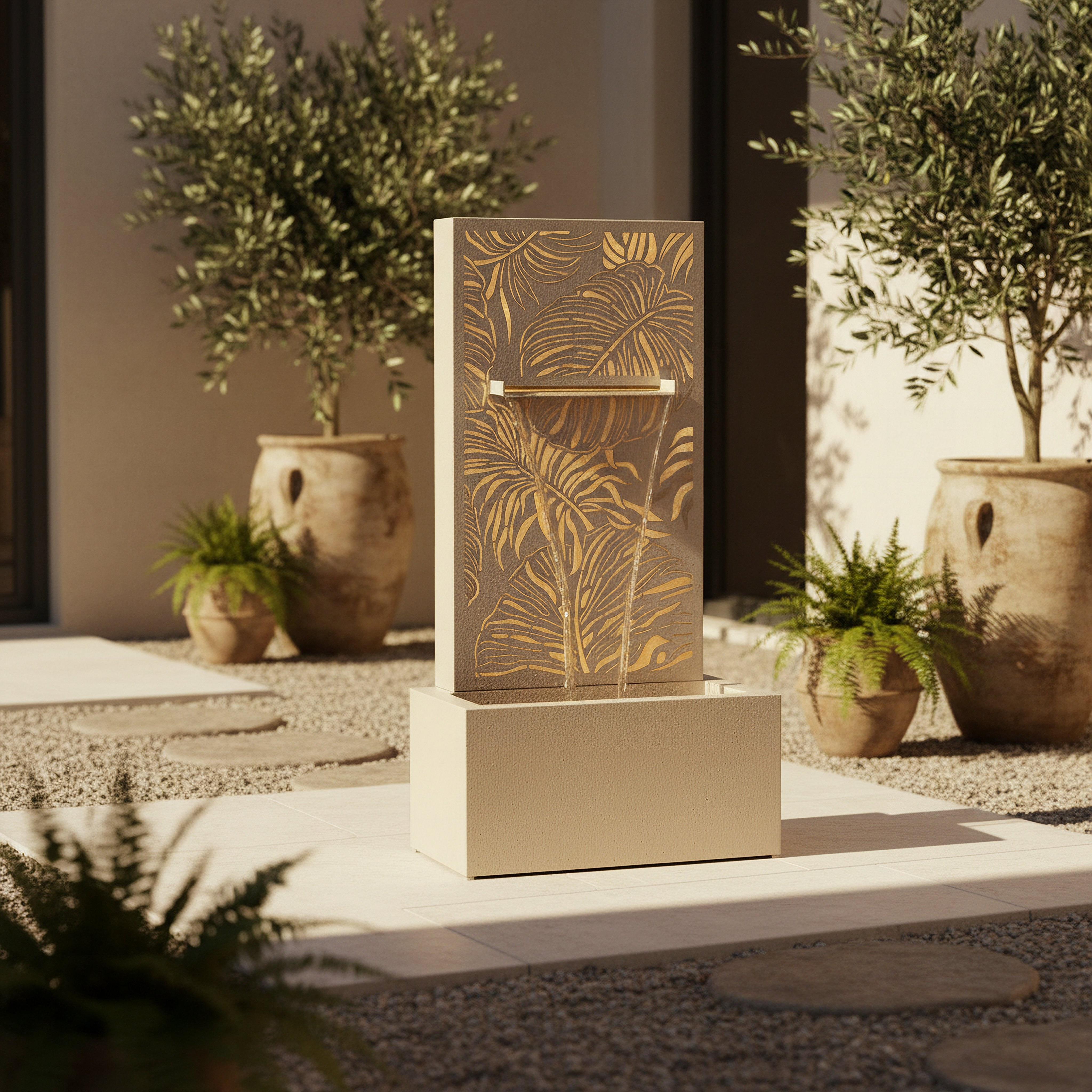Arboretum Fountain with LED Light-household-gardenandoutdoor-fountains-image-5