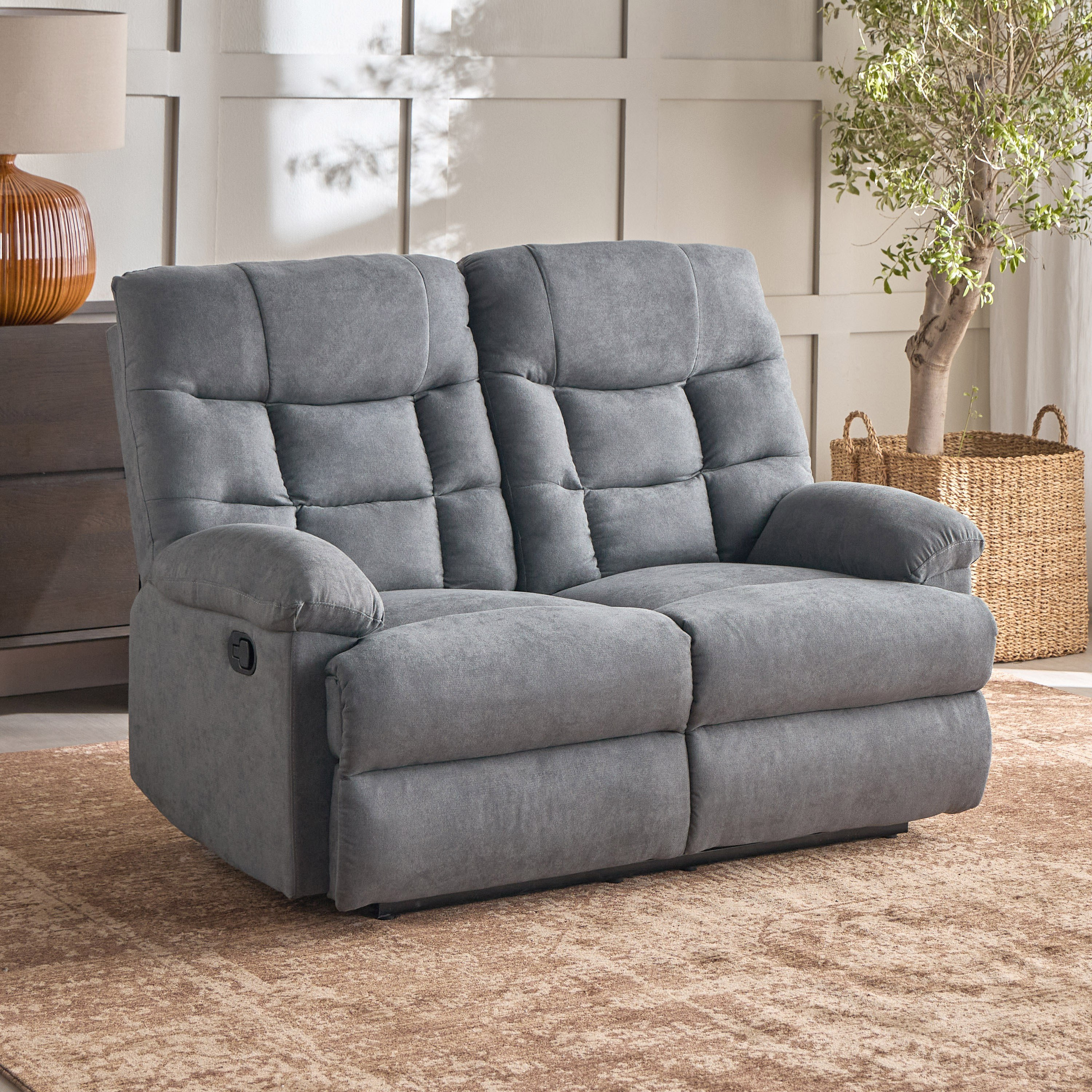 Max 2-Seater Fabric Recliner-furniture-sofaandseating-recliners-image-1